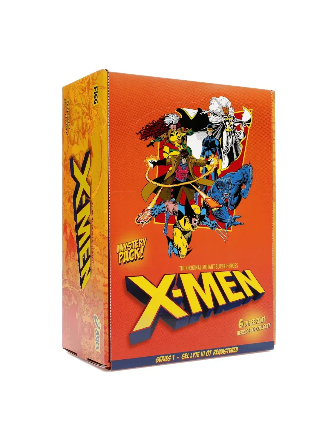 Мужские кроссовки Kith Marvel X-Men Mystery Sealed Box ASICS — изображение 1 из 4, тайна