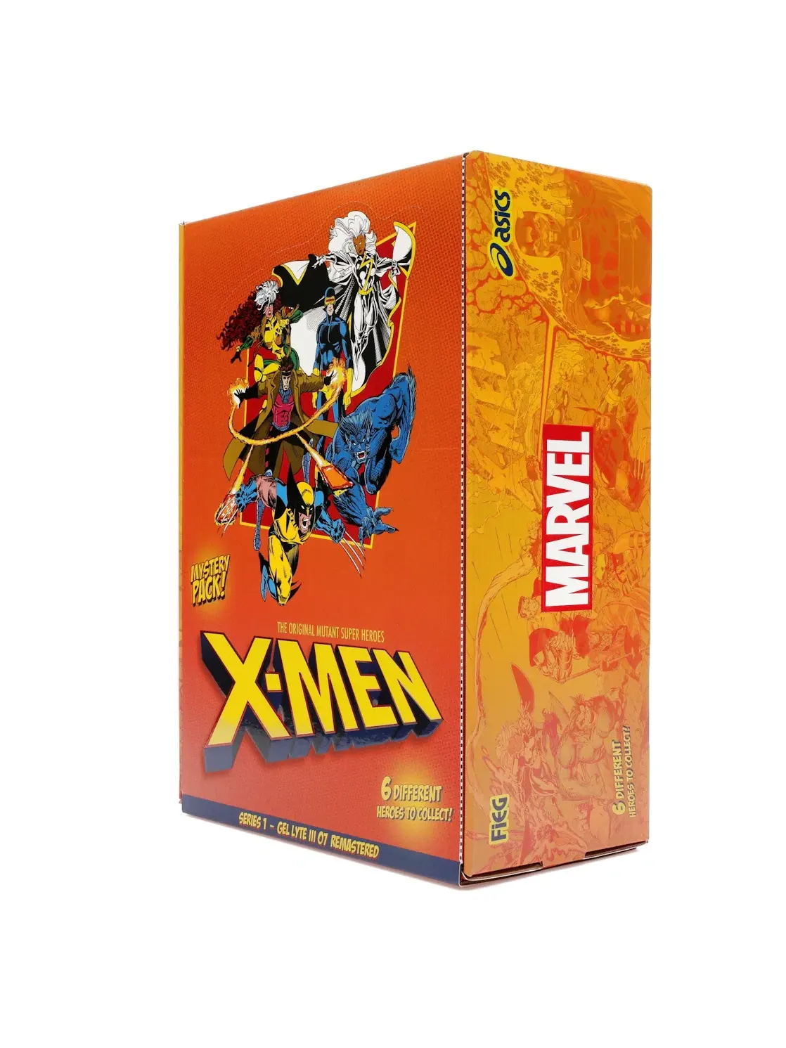 Мужские кроссовки Kith Marvel X-Men Mystery Sealed Box ASICS — изображение 2 из 4, тайна