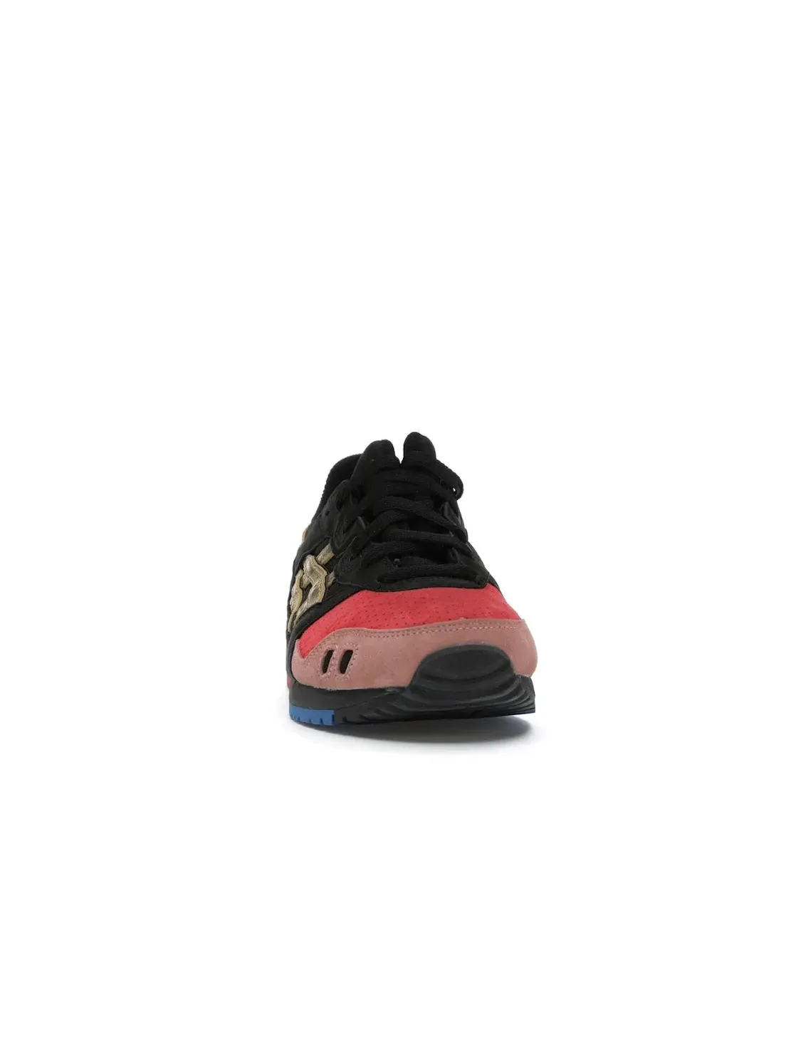 Мужские кроссовки с замшевым верхом ASICS Gel-Lyte III — изображение 2 из 4, черный/золотистый