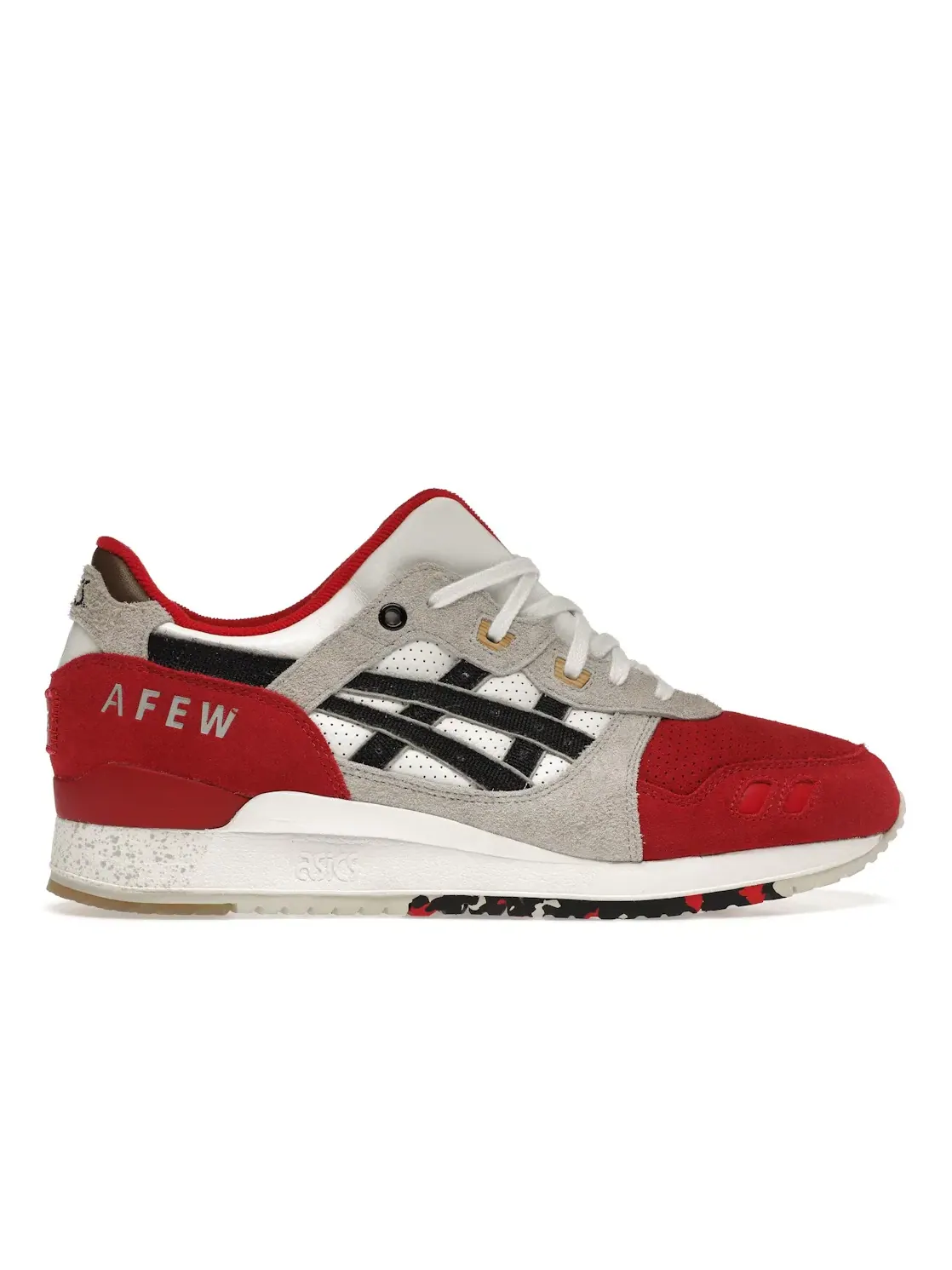 Мужские кроссовки Lifestyle ASICS Gel-Lyte III AFEW Koi (Special Box) — изображение 1 из 4, красный/черный-белый