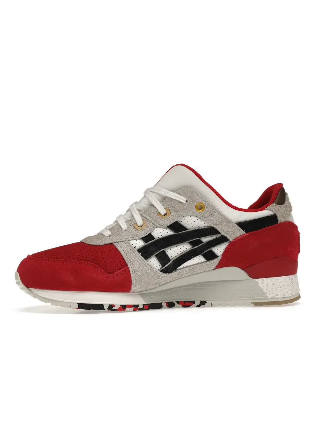 Мужские кроссовки Lifestyle ASICS Gel-Lyte III AFEW Koi (Special Box) — изображение 3 из 4, красный/черный-белый