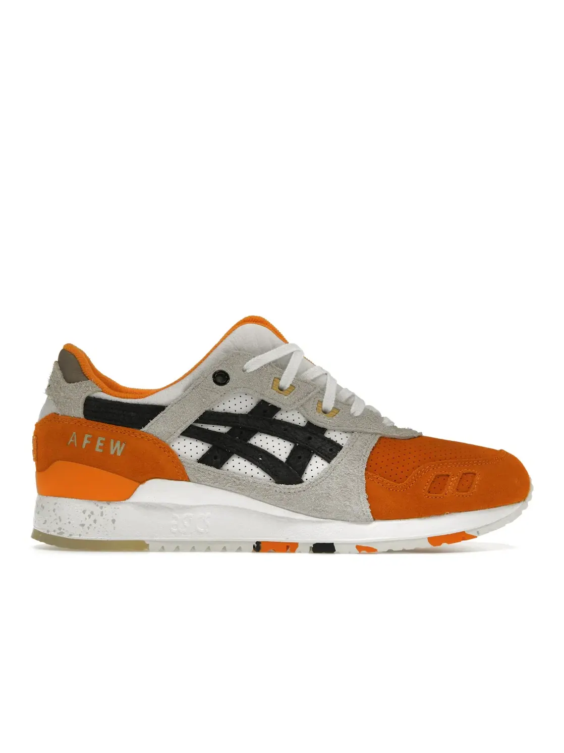 Мужские кроссовки Lifestyle ASICS Gel-Lyte III AFEW x Beams Orange Koi — изображение 1 из 4, оранжевый/белый