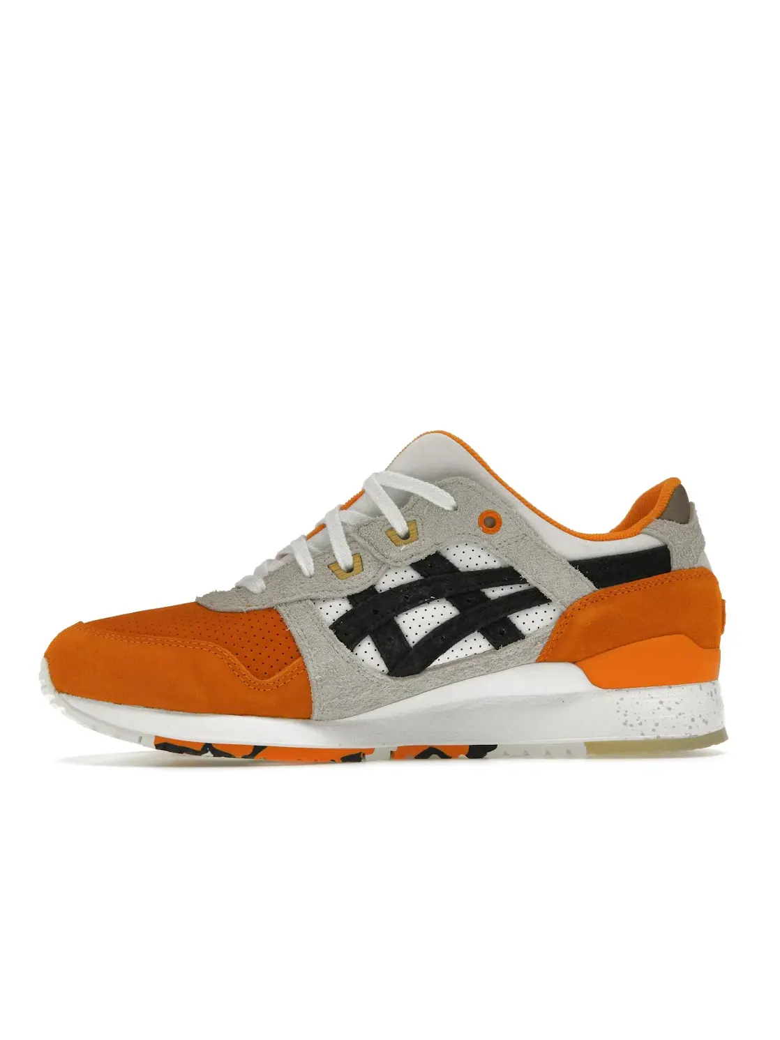 Мужские кроссовки Lifestyle ASICS Gel-Lyte III AFEW x Beams Orange Koi — изображение 3 из 4, оранжевый/белый