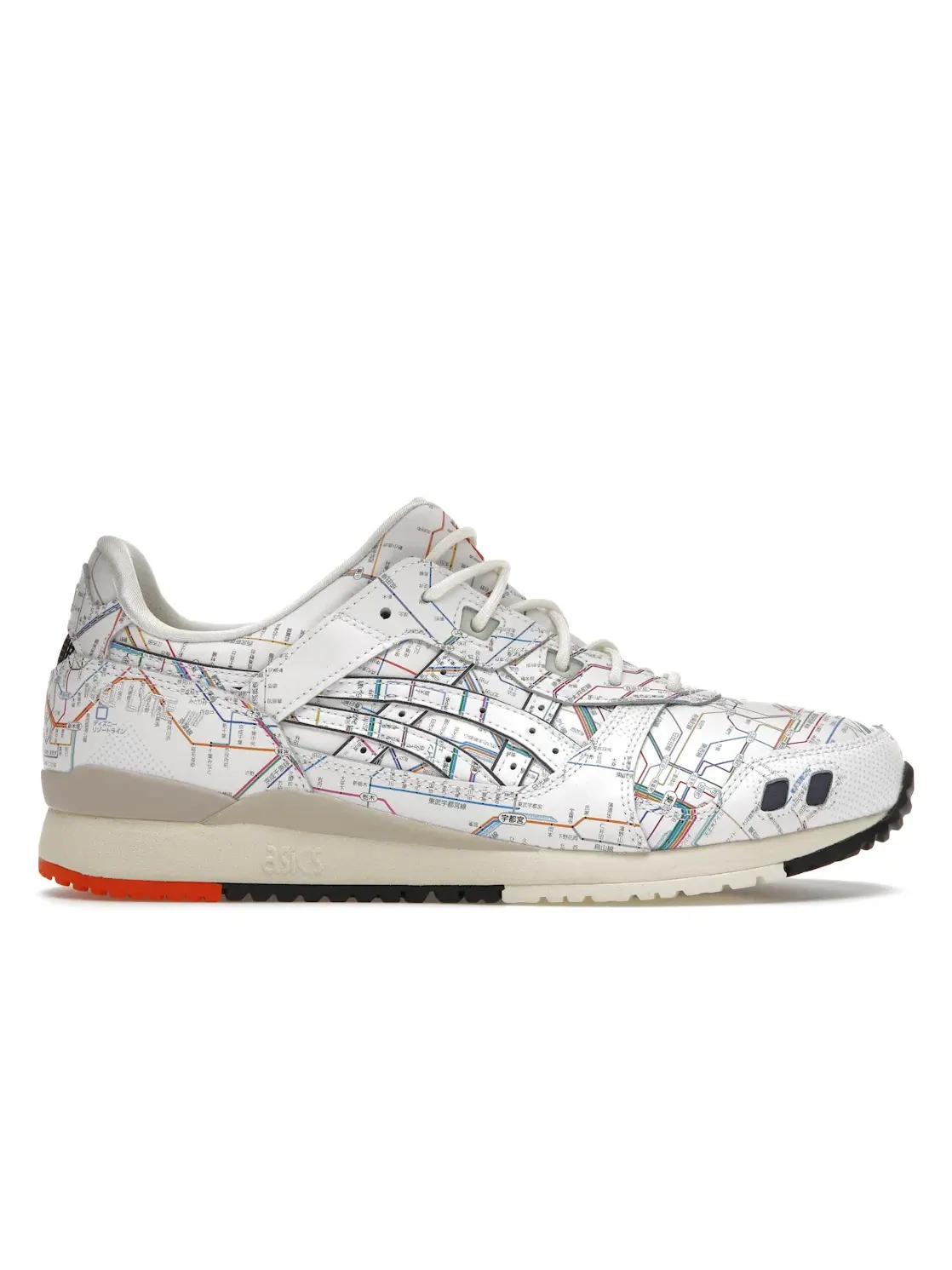 Мужские кроссовки Lifestyle ASICS Gel-Lyte III atmos Tokyo Subway — изображение 1 из 4, белый