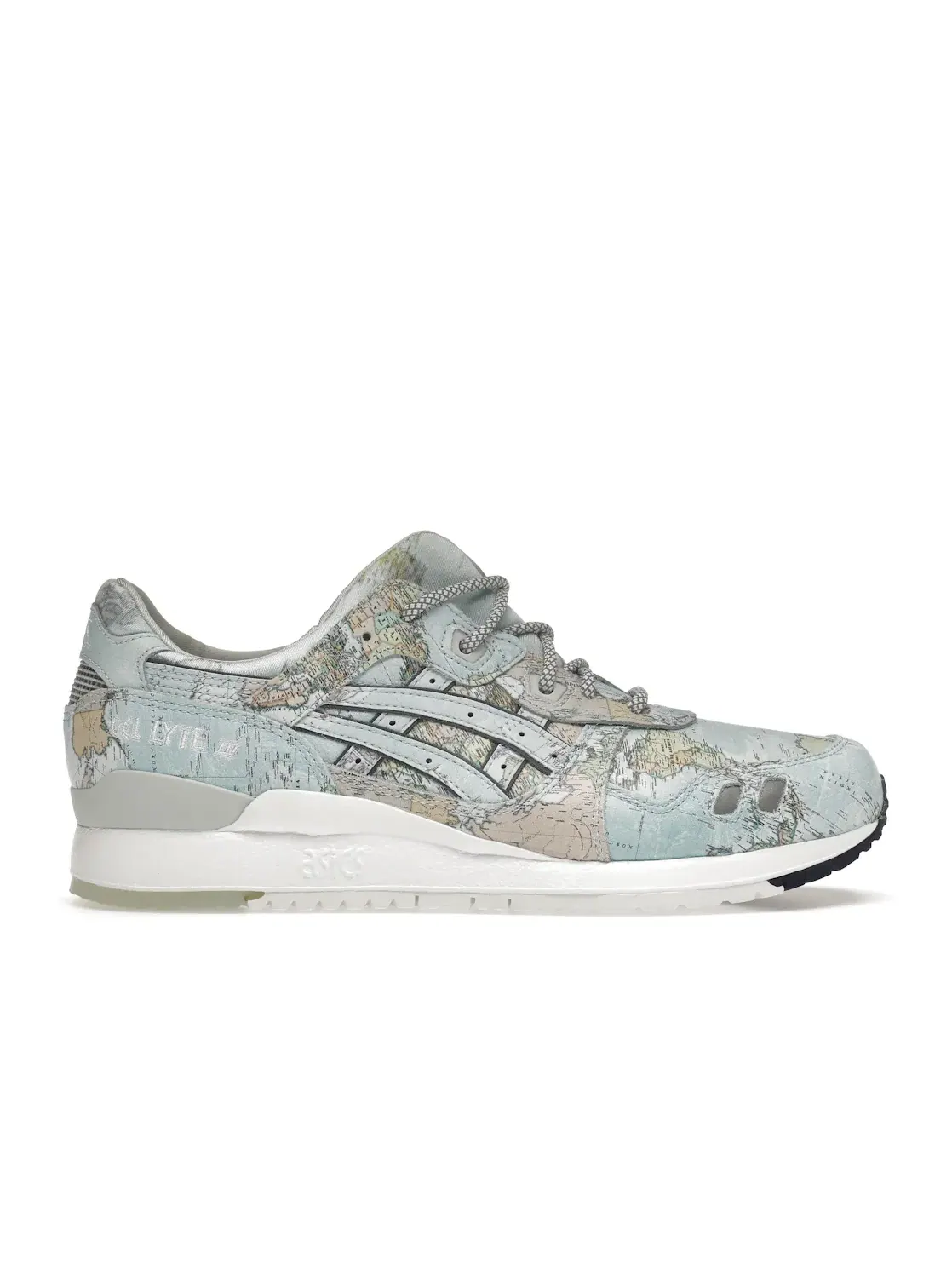 Мужские кроссовки Lifestyle с принтом ASICS Gel-Lyte III Atmos World Map — изображение 1 из 4, синий синий