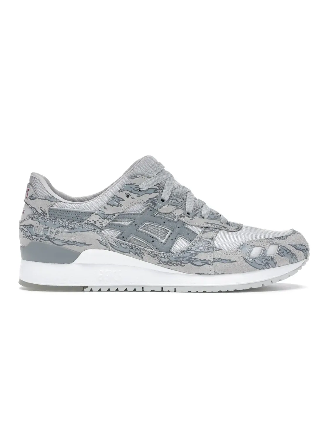 Мужские кроссовки Lifestyle ASICS Gel-Lyte III atmos x Solebox — изображение 1 из 4, серый/серый-фиолетовый