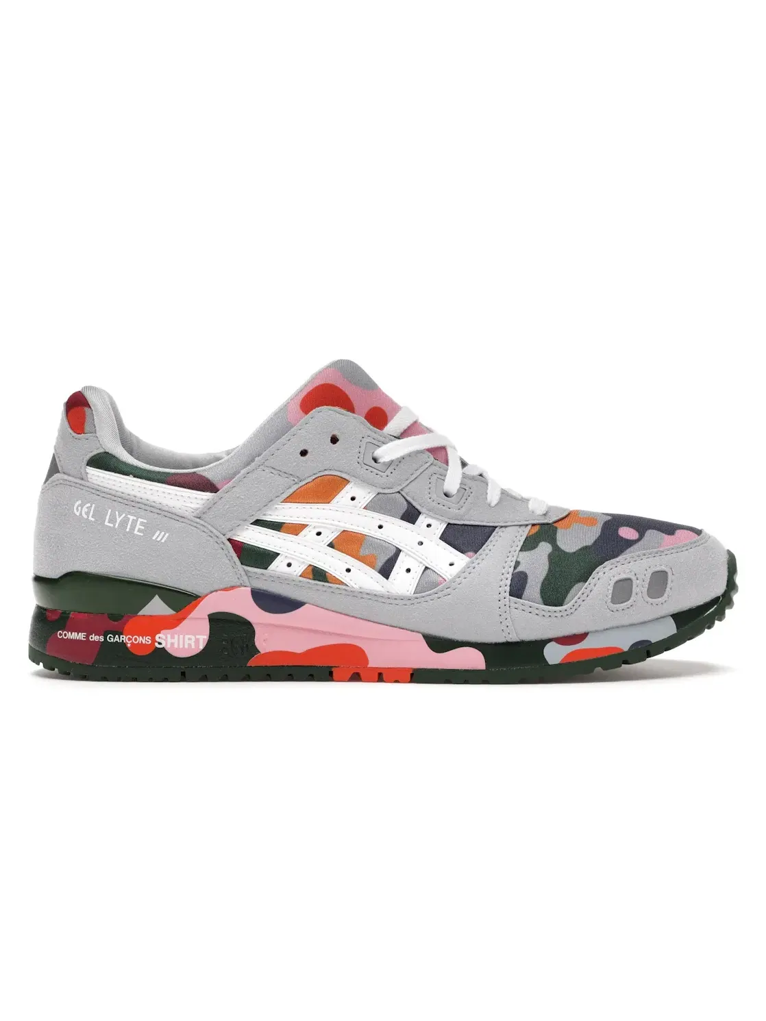 Мужские кроссовки Lifestyle с принтом ASICS Gel-Lyte III — изображение 1 из 4, серый/мульти