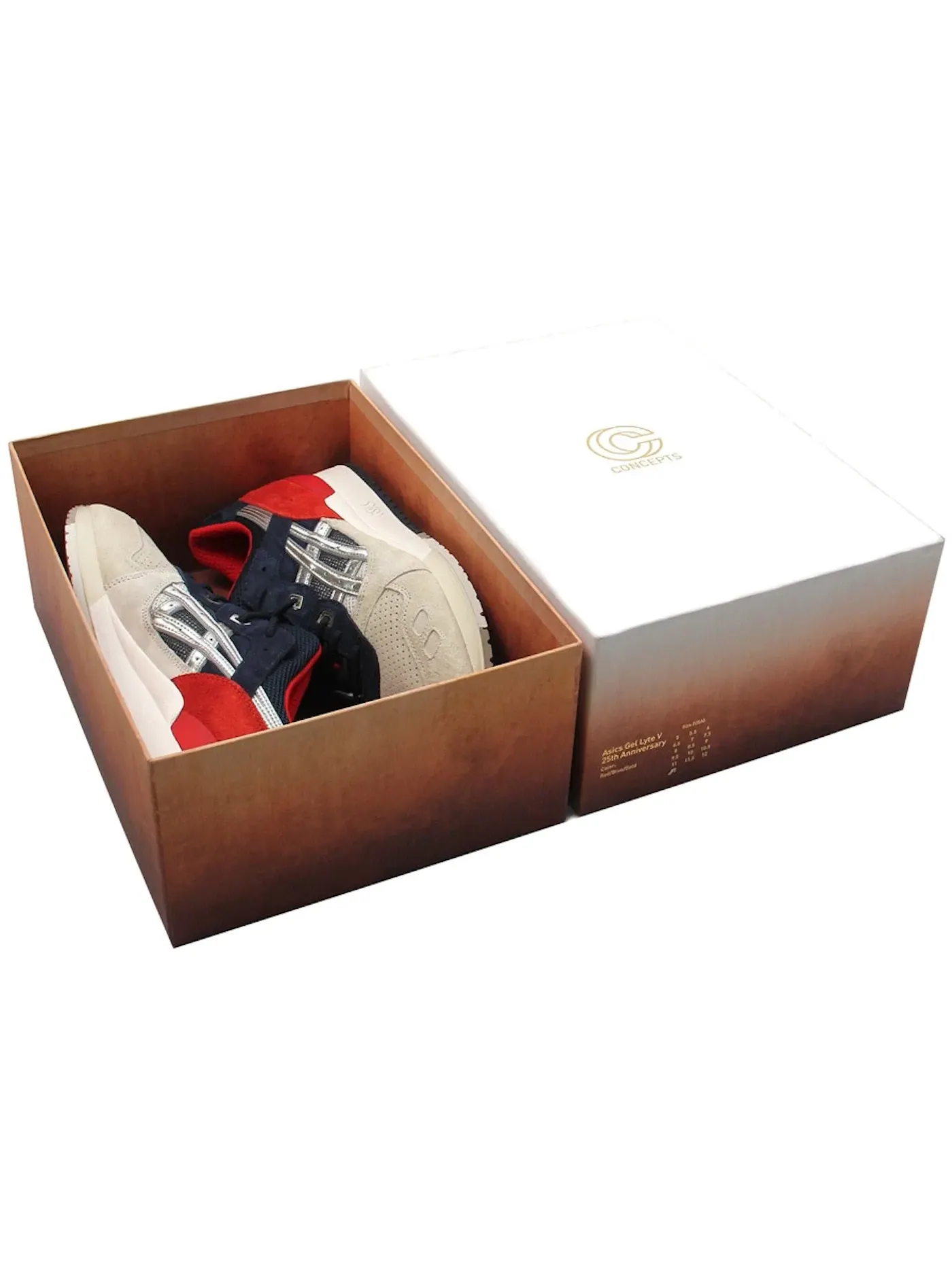 Мужские кроссовки Lifestyle ASICS Gel-Lyte III Concepts Boston Tea Party (Special Box) — изображение 2 из 2