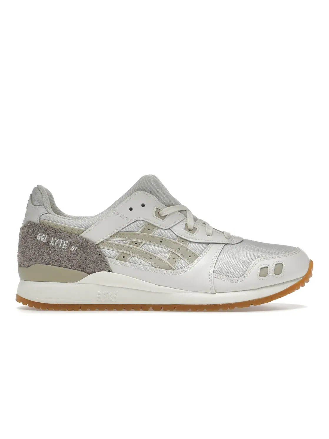 Мужские кроссовки с экологичными материалами ASICS Gel-Lyte III — изображение 1 из 4, кремовый