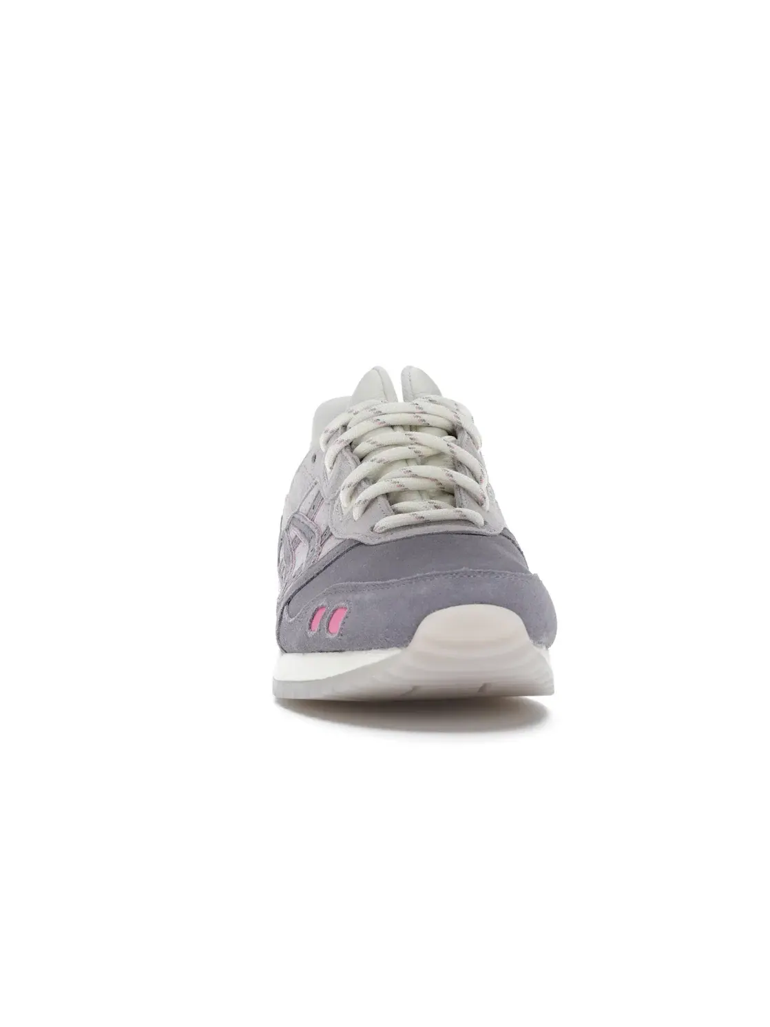 Мужские кроссовки из премиальной кожи и замши ASICS Gel-Lyte III End Pearl — изображение 2 из 4, серый/слоновая кость