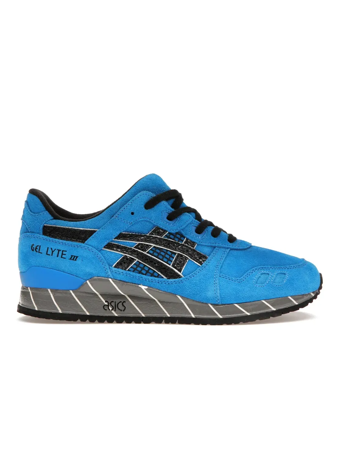 Мужские кроссовки Lifestyle ASICS Gel-Lyte III — изображение 1 из 4, синий/черный-серый