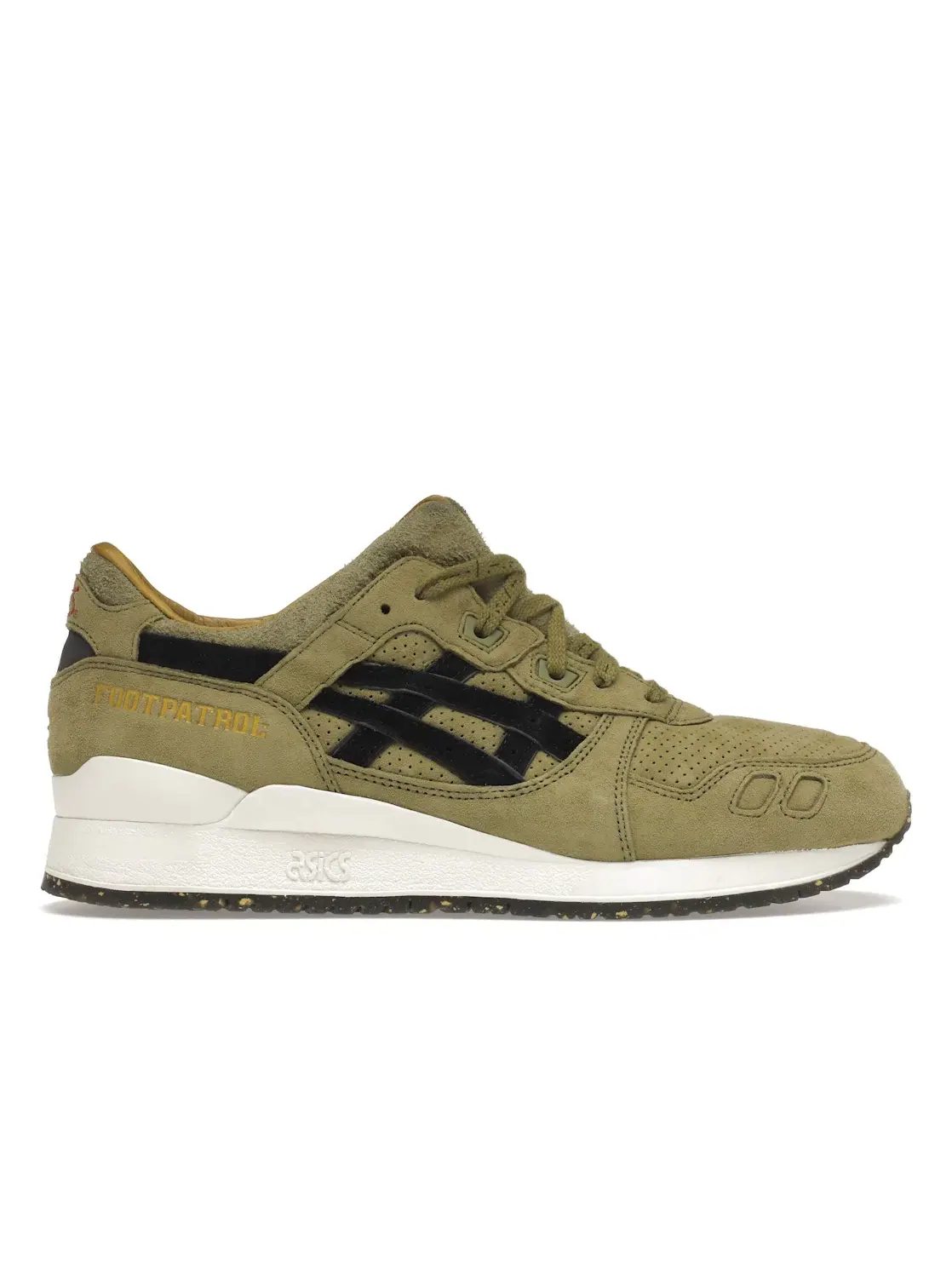 Мужские кроссовки Lifestyle ASICS Gel-Lyte III Footpatrol Squad — изображение 1 из 4, оливковый/черный