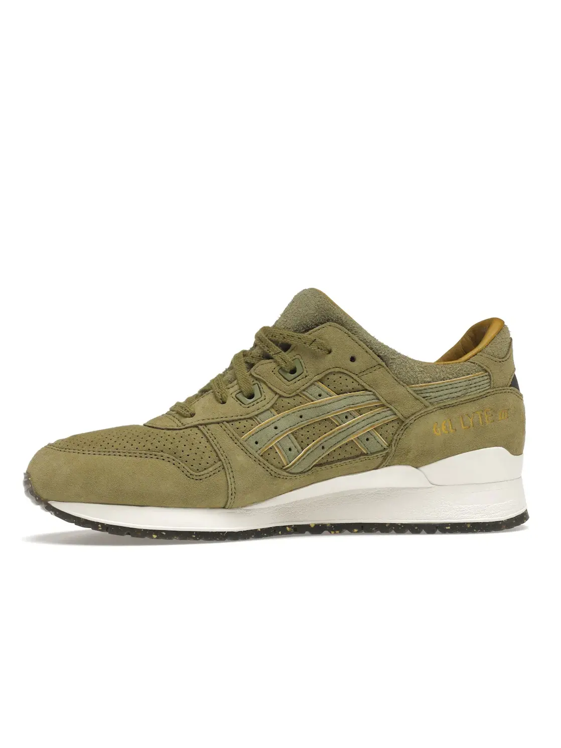 Мужские кроссовки Lifestyle ASICS Gel-Lyte III Footpatrol Squad — изображение 3 из 4, оливковый/черный