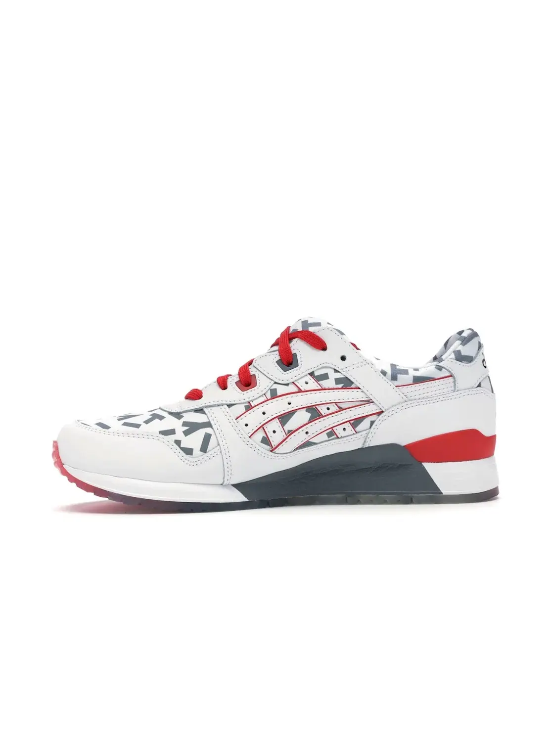 Мужские кроссовки Lifestyle ASICS Gel-Lyte III GI Joe Storm Shadow — изображение 3 из 4, белый/серый