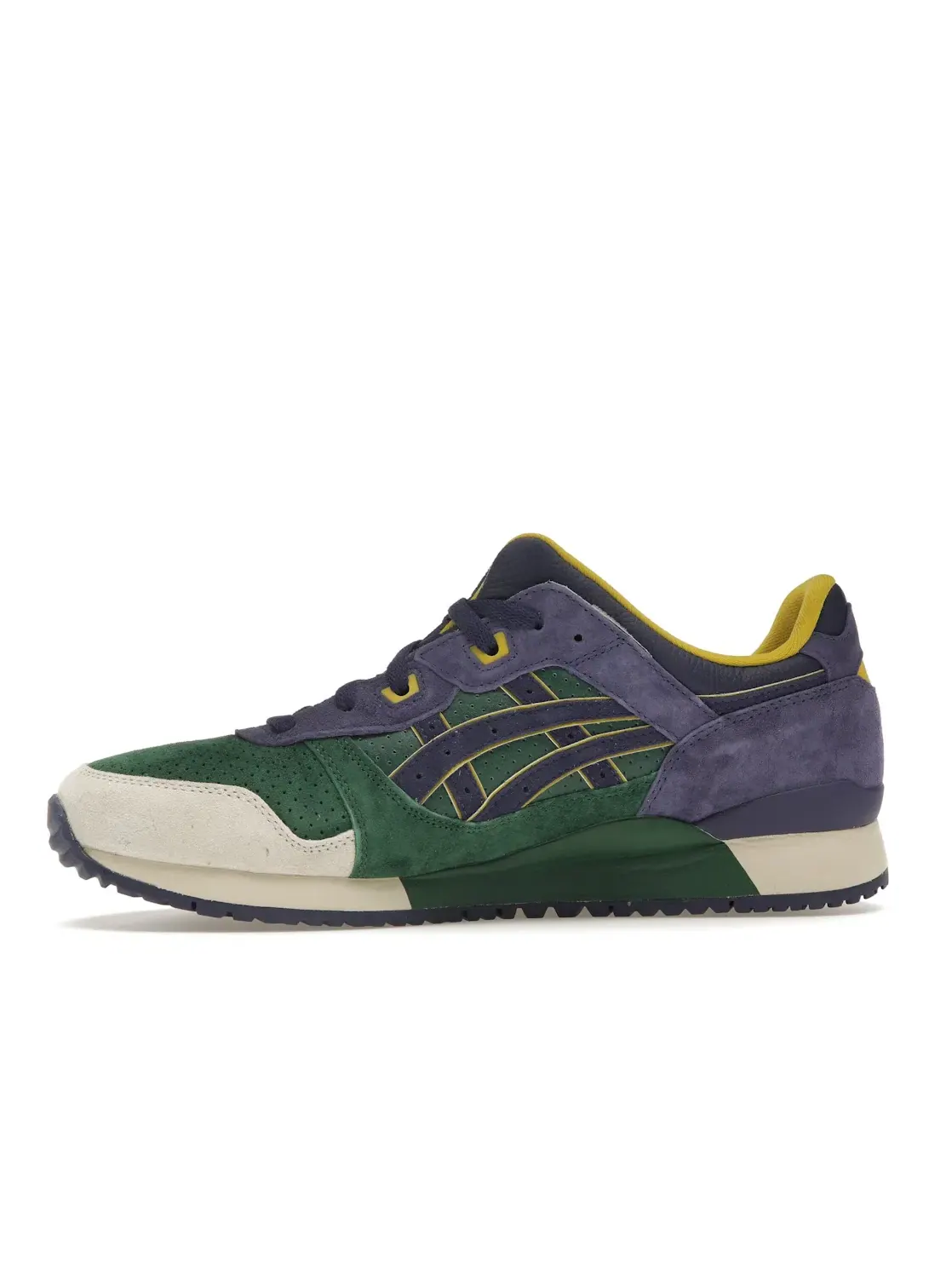 Мужские кроссовки Lifestyle ASICS Gel-Lyte III OG — изображение 3 из 4, зеленый/фиолетовый