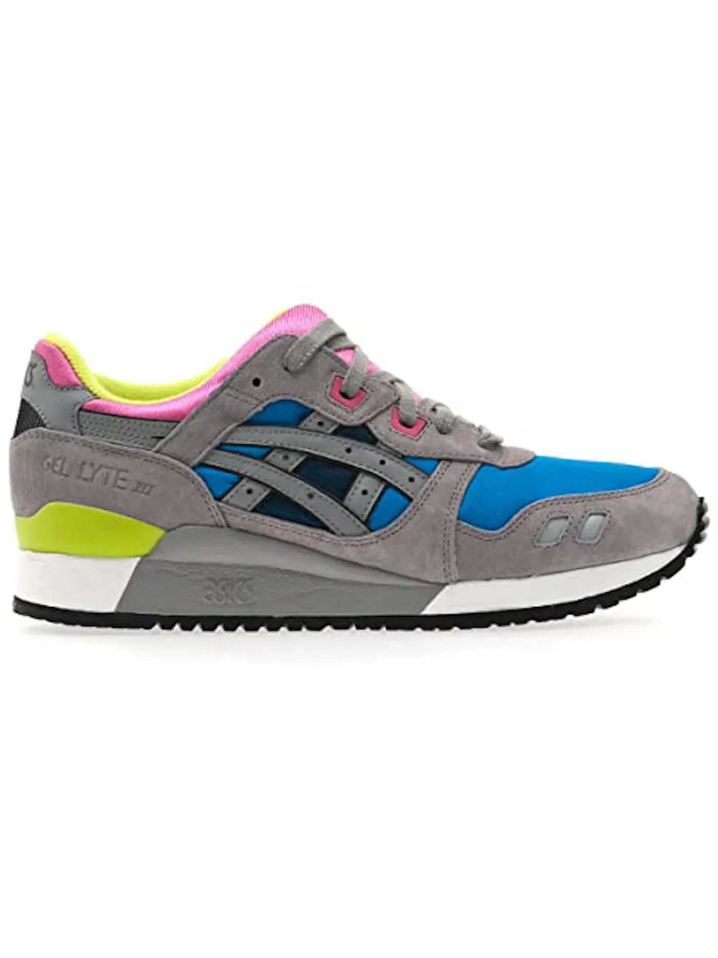 Мужские кроссовки Lifestyle ASICS Gel-Lyte III — изображение 1 из 1, серый/синий/зеленый
