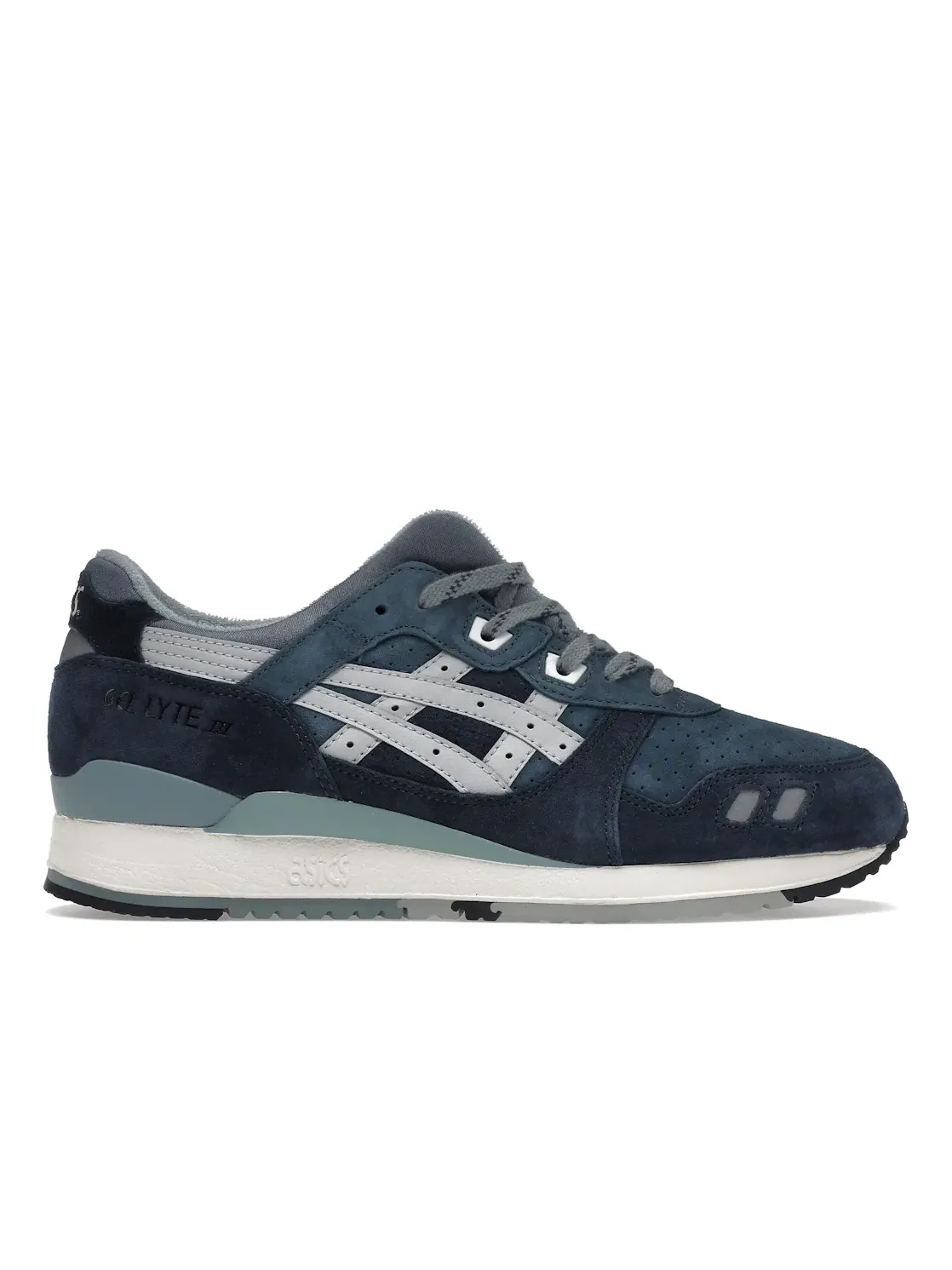 Мужские кроссовки Lifestyle ASICS Gel-Lyte III J Crew Blue Ribbon — изображение 1 из 4, темно-синий/серый