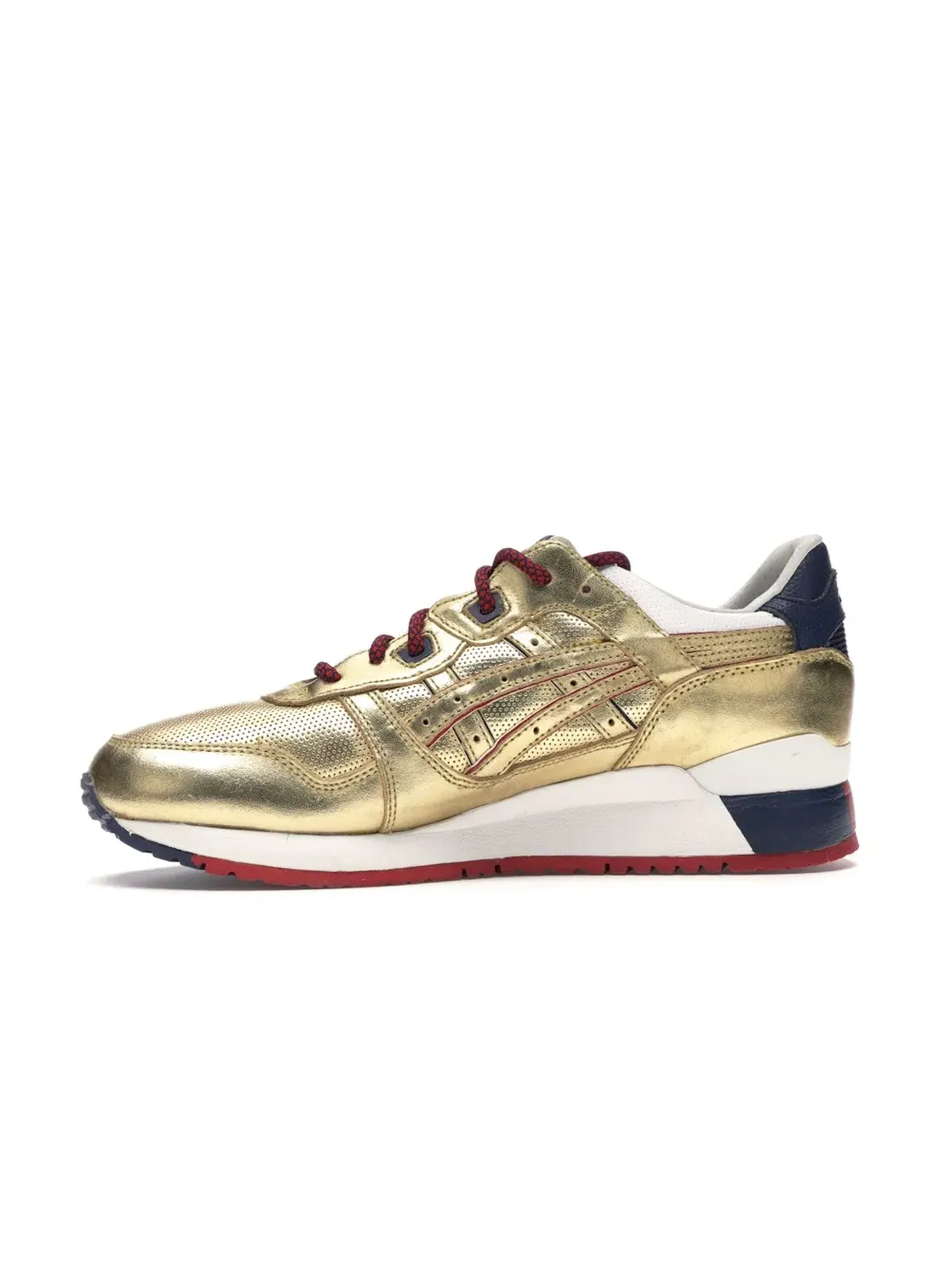 Мужские кроссовки с принтом Ronnie Fieg x ASICS Gel-Lyte III USA ASICS — изображение 3 из 4, золотистый/золотистый