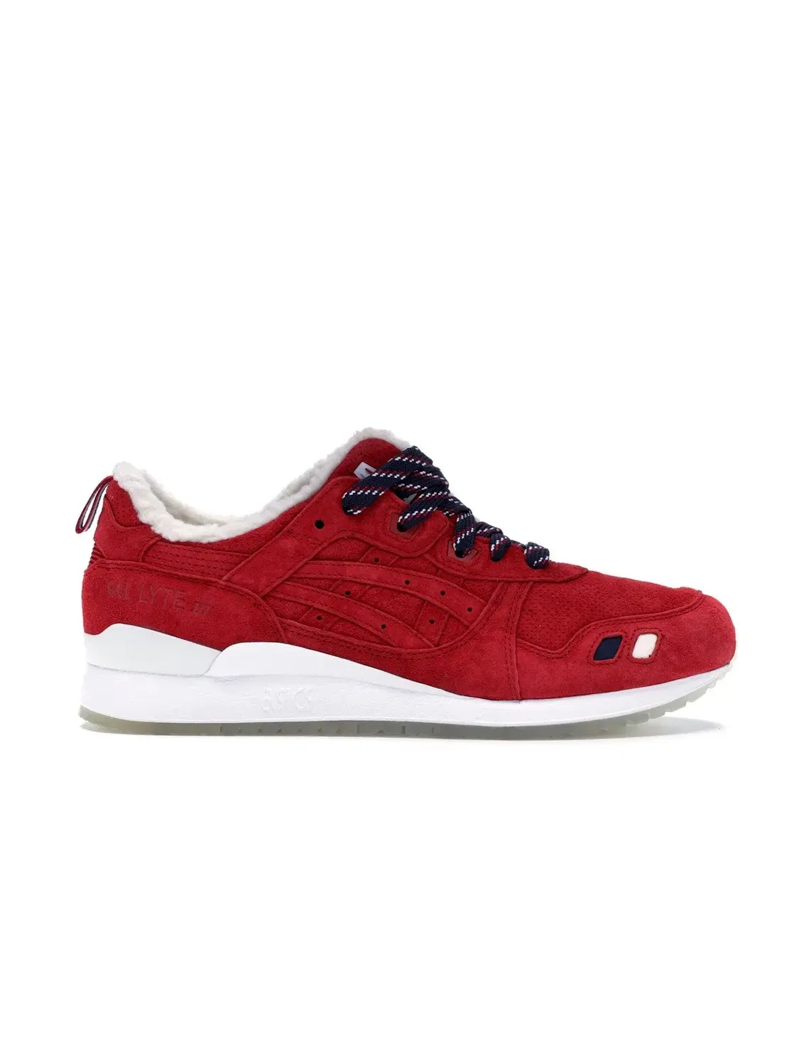 Мужские кроссовки Lifestyle ASICS Gel-Lyte III Kith x Moncler — изображение 1 из 4, красный/белый