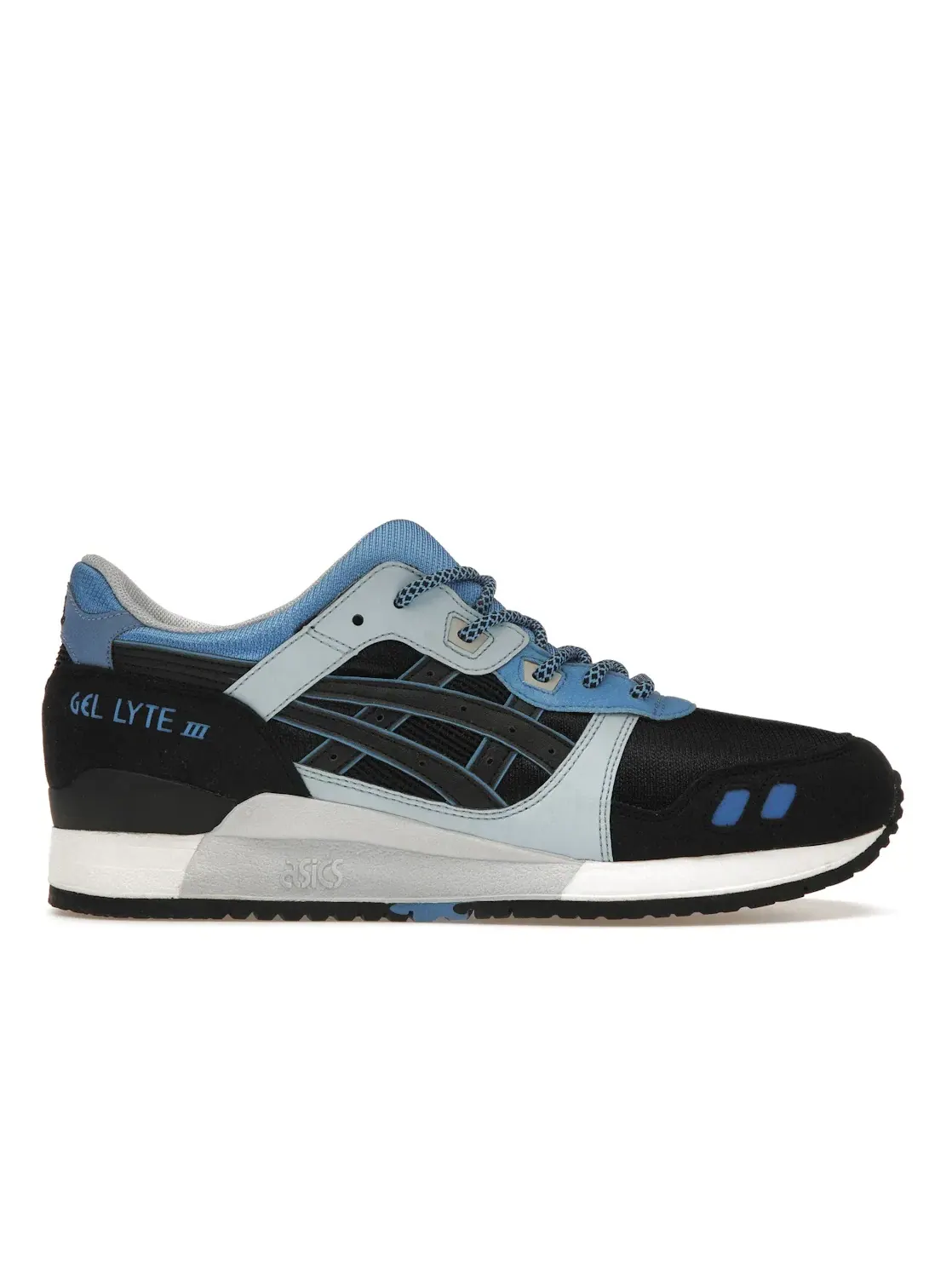 Мужские кроссовки Lifestyle ASICS Gel-Lyte III Kithstrike Black Carolina Blue — изображение 1 из 4, черный/синий