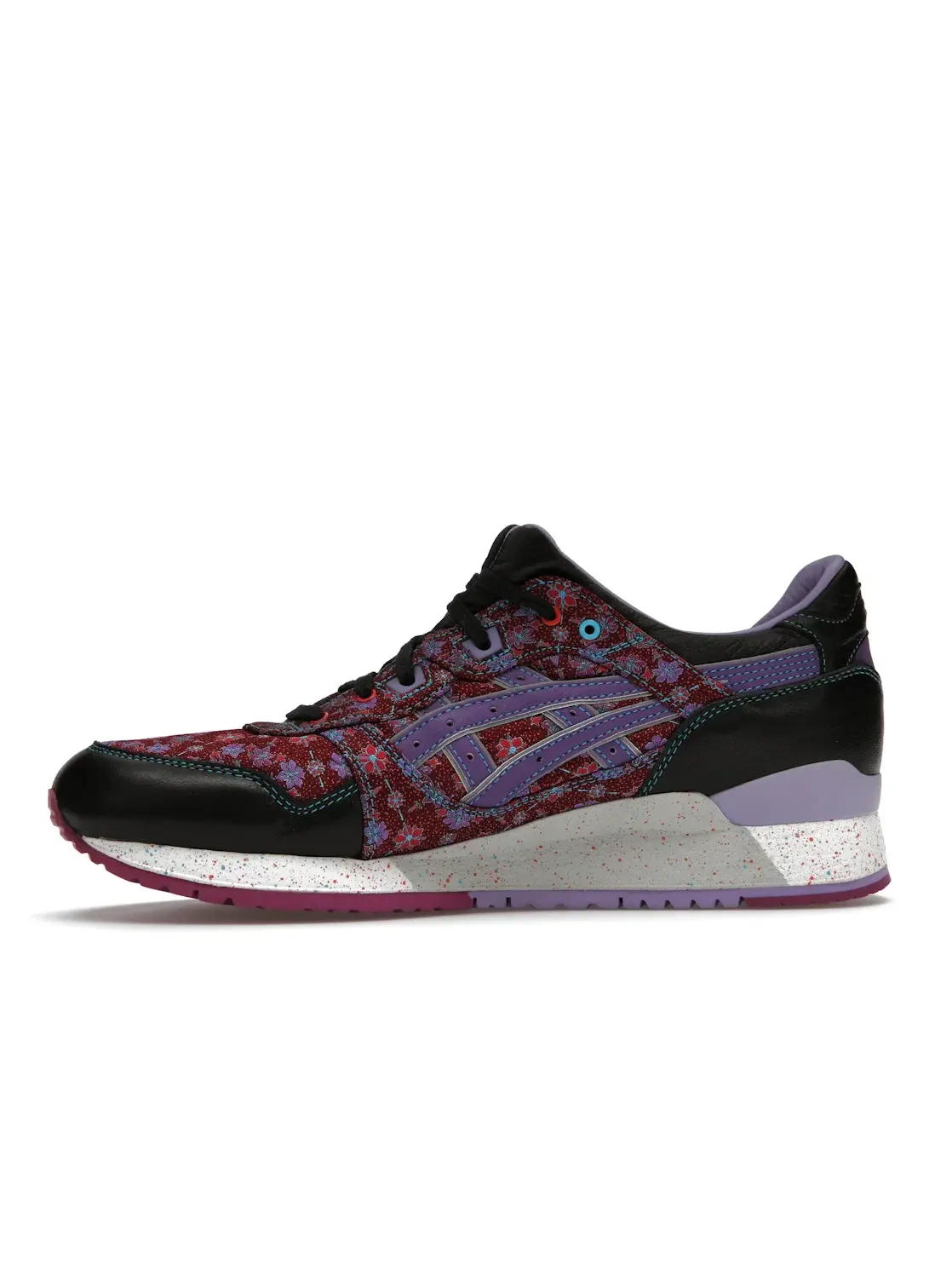 Мужские кроссовки с принтом ASICS Gel-Lyte III ASICS — изображение 3 из 4, мульти-фиолетовый