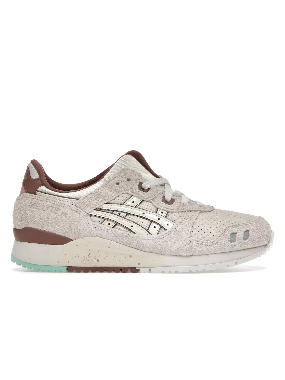 Мужские кроссовки с гелевой амортизацией ASICS Gel-Lyte III — изображение 1 из 4, слоновая кость/-розовый