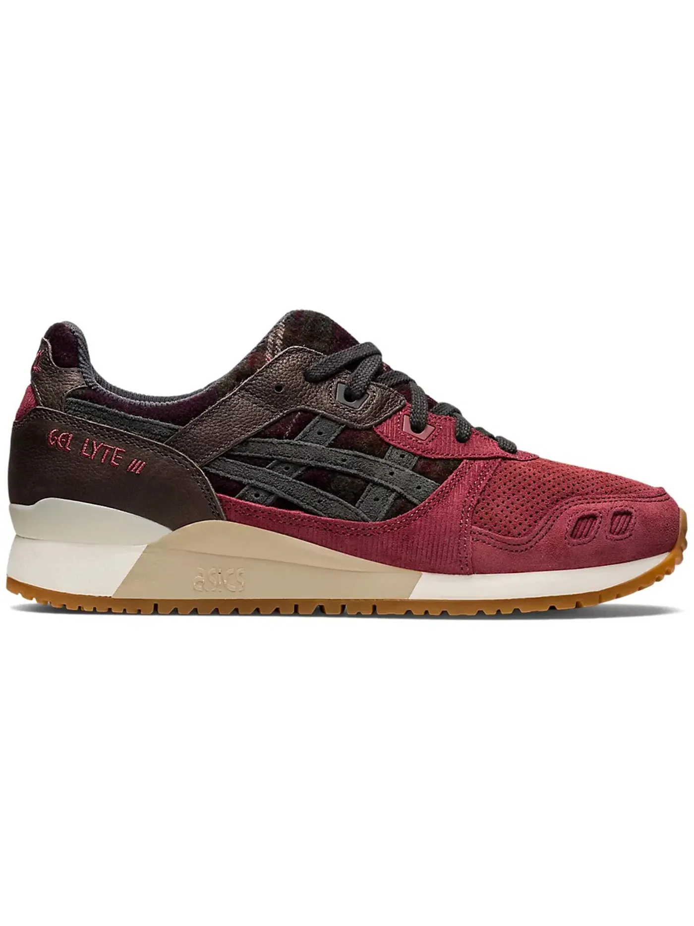 Мужские кроссовки Lifestyle ASICS Gel-Lyte III OG — изображение 1 из 2, красный/серый