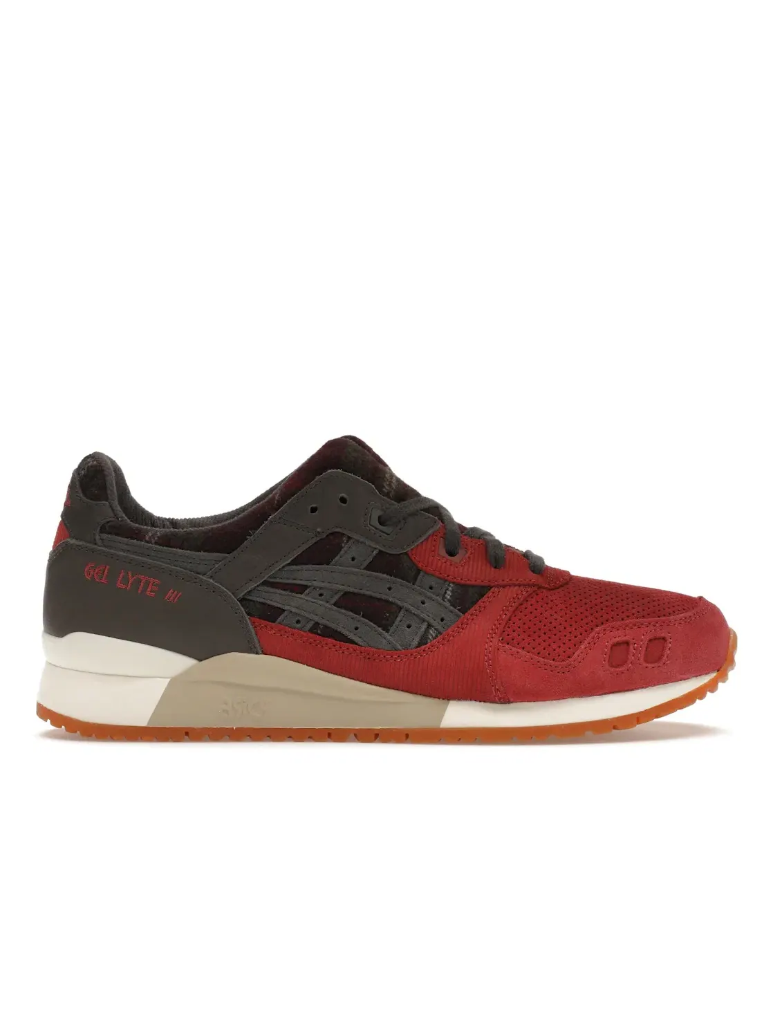 Мужские кроссовки lifestyle ASICS Gel-Lyte III OG — изображение 1 из 4, красный серый