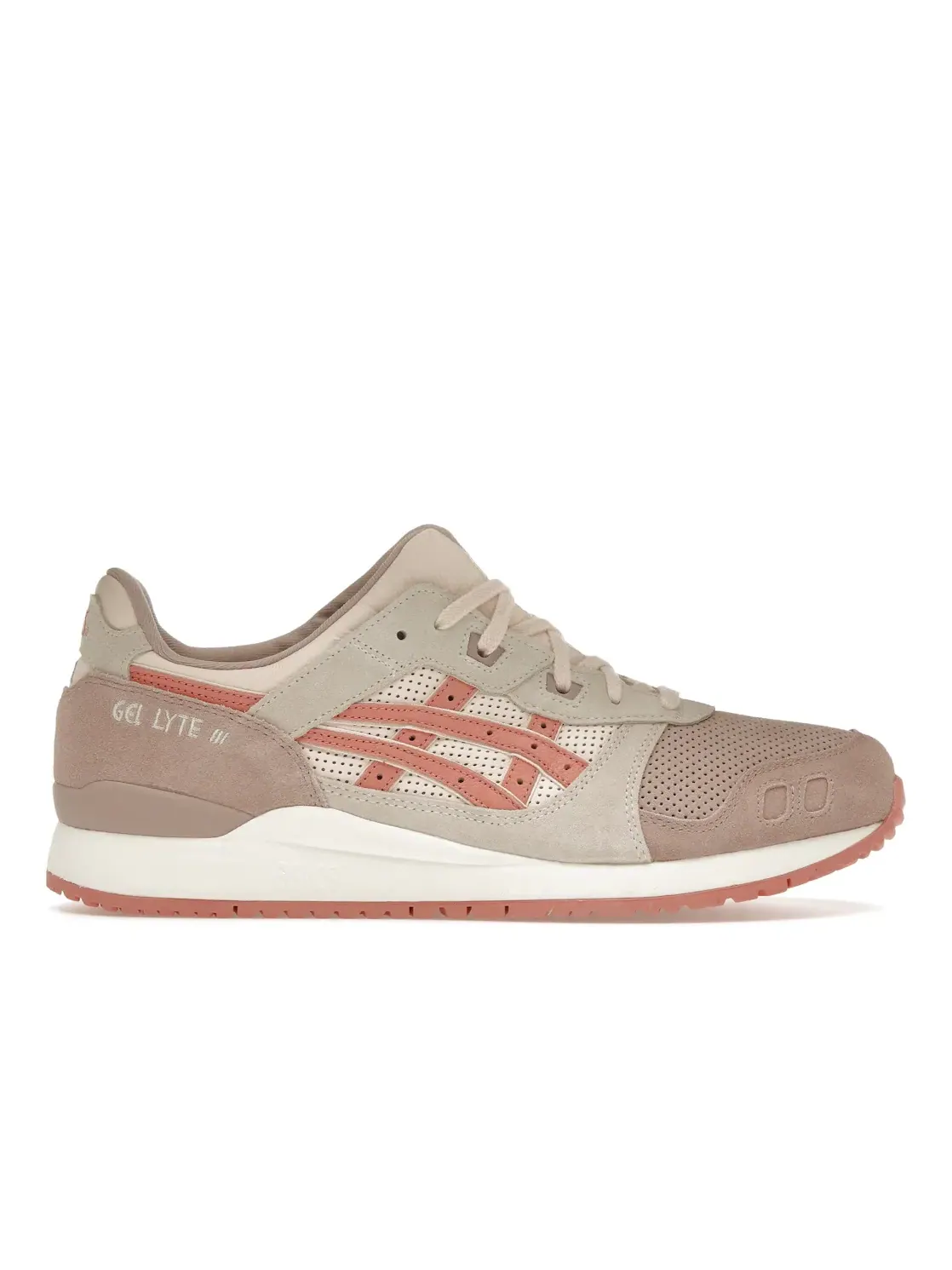 Мужские кроссовки Lifestyle с цветными вставками ASICS Gel-Lyte III OG, Fawn Salmon — изображение 1 из 4