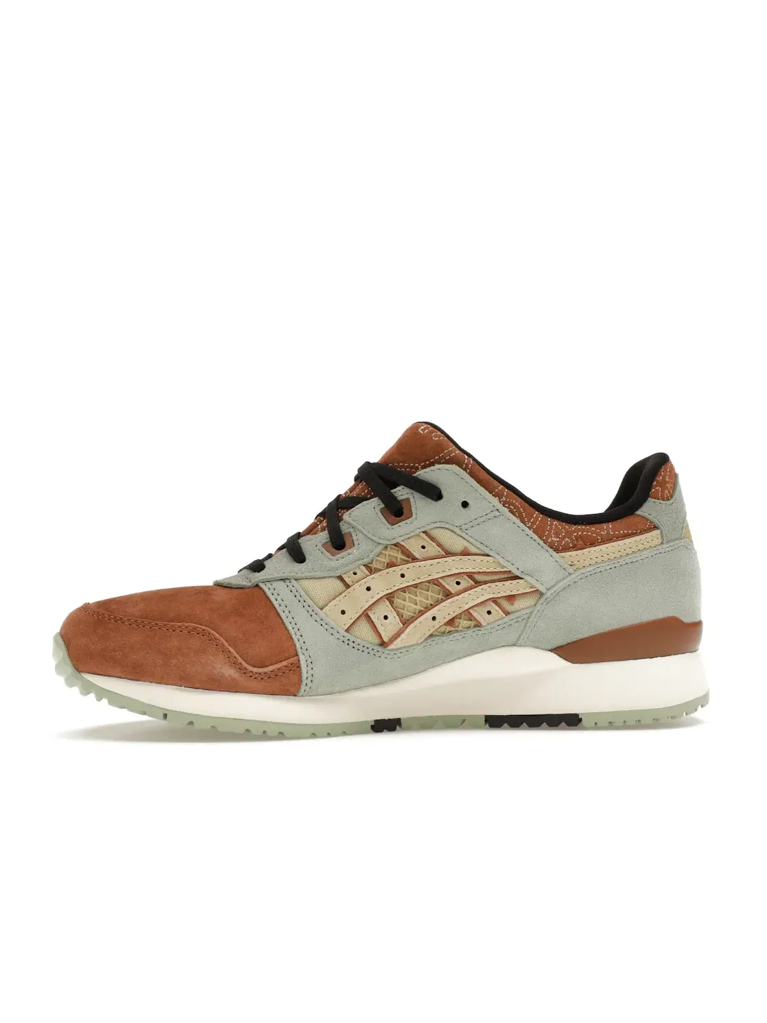 Мужские кроссовки с гелевой амортизацией ASICS Gel-Lyte III OG — изображение 3 из 4, коричневый зеленый