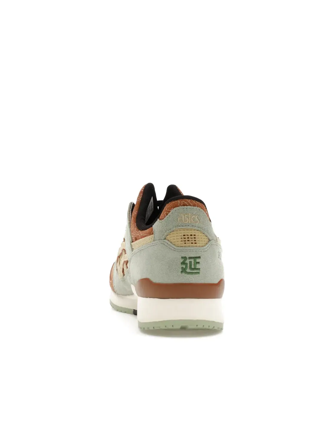 Мужские кроссовки с гелевой амортизацией ASICS Gel-Lyte III OG — изображение 4 из 4, коричневый зеленый