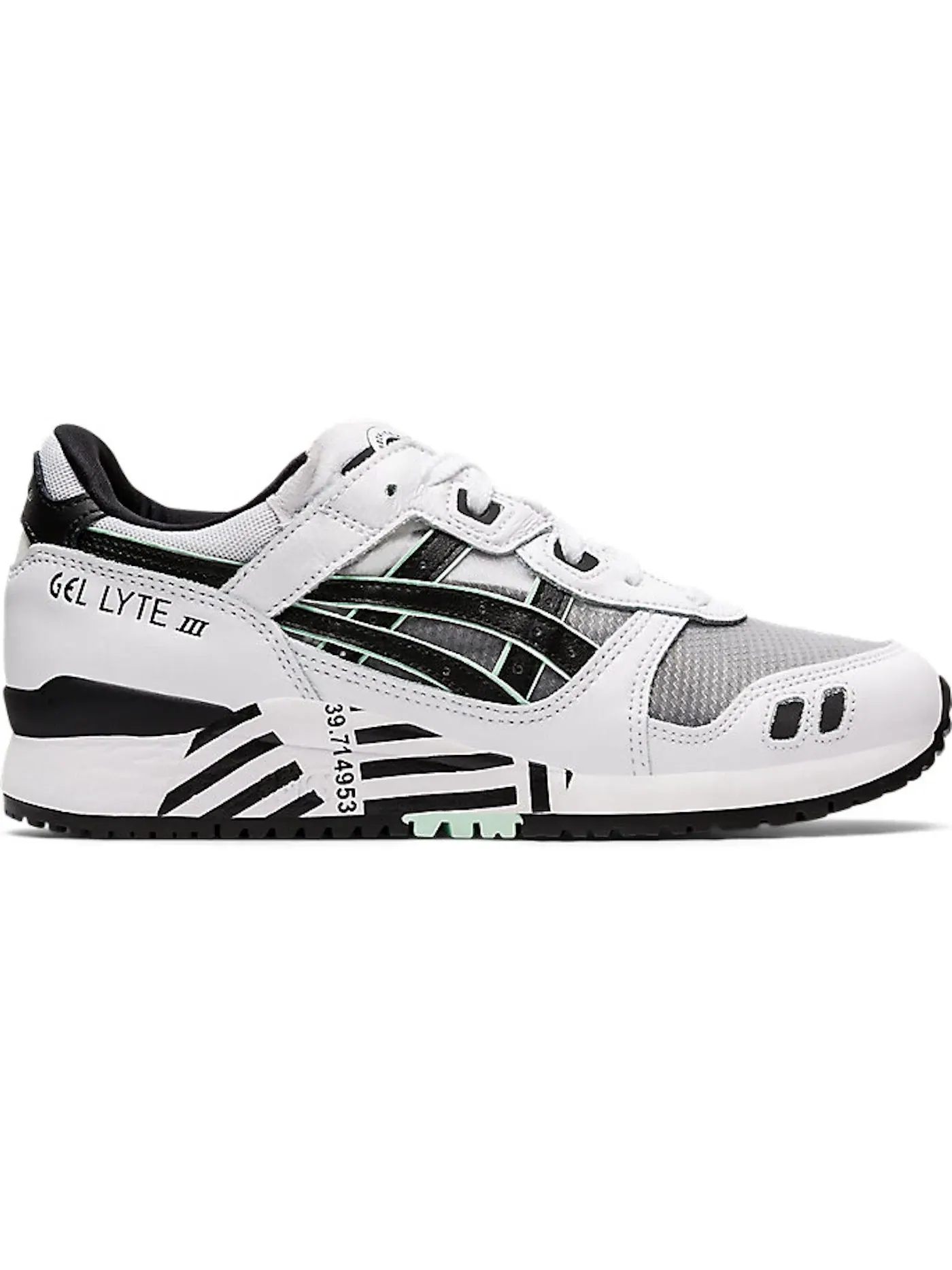 Женские кроссовки Lifestyle ASICS Gel-Lyte III OG — изображение 1 из 1, белый/черный