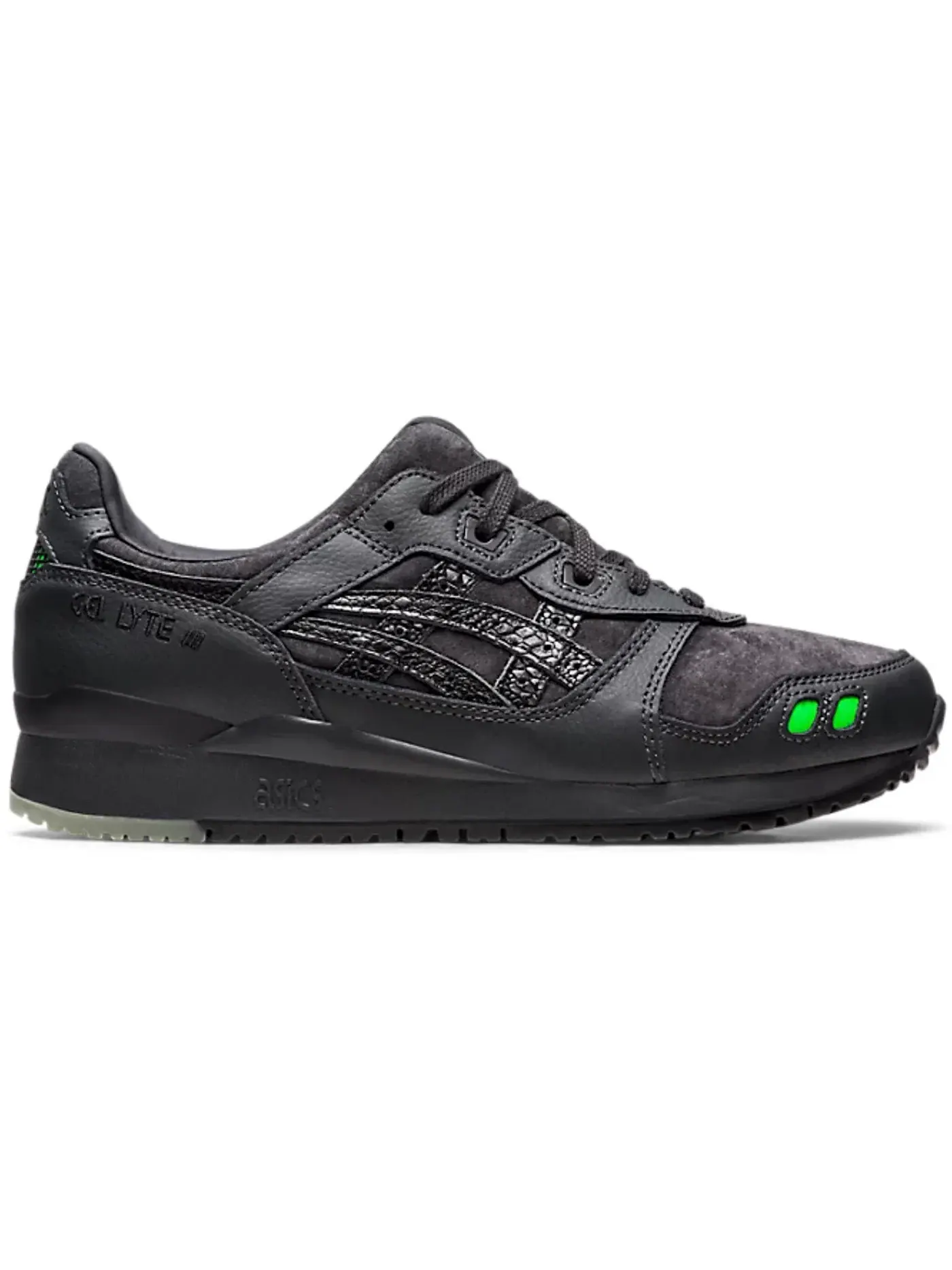 Мужские кроссовки Lifestyle ASICS Gel-Lyte III OG — изображение 1 из 1, черный/зеленый