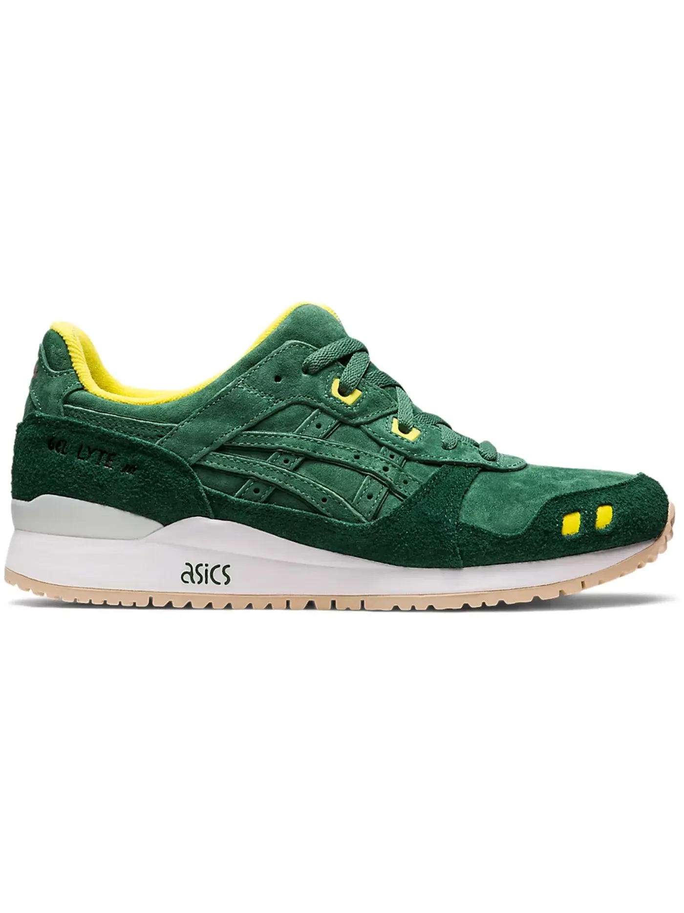 Мужские кроссовки Lifestyle ASICS Gel-Lyte III OG — изображение 1 из 4, зеленый/желтый