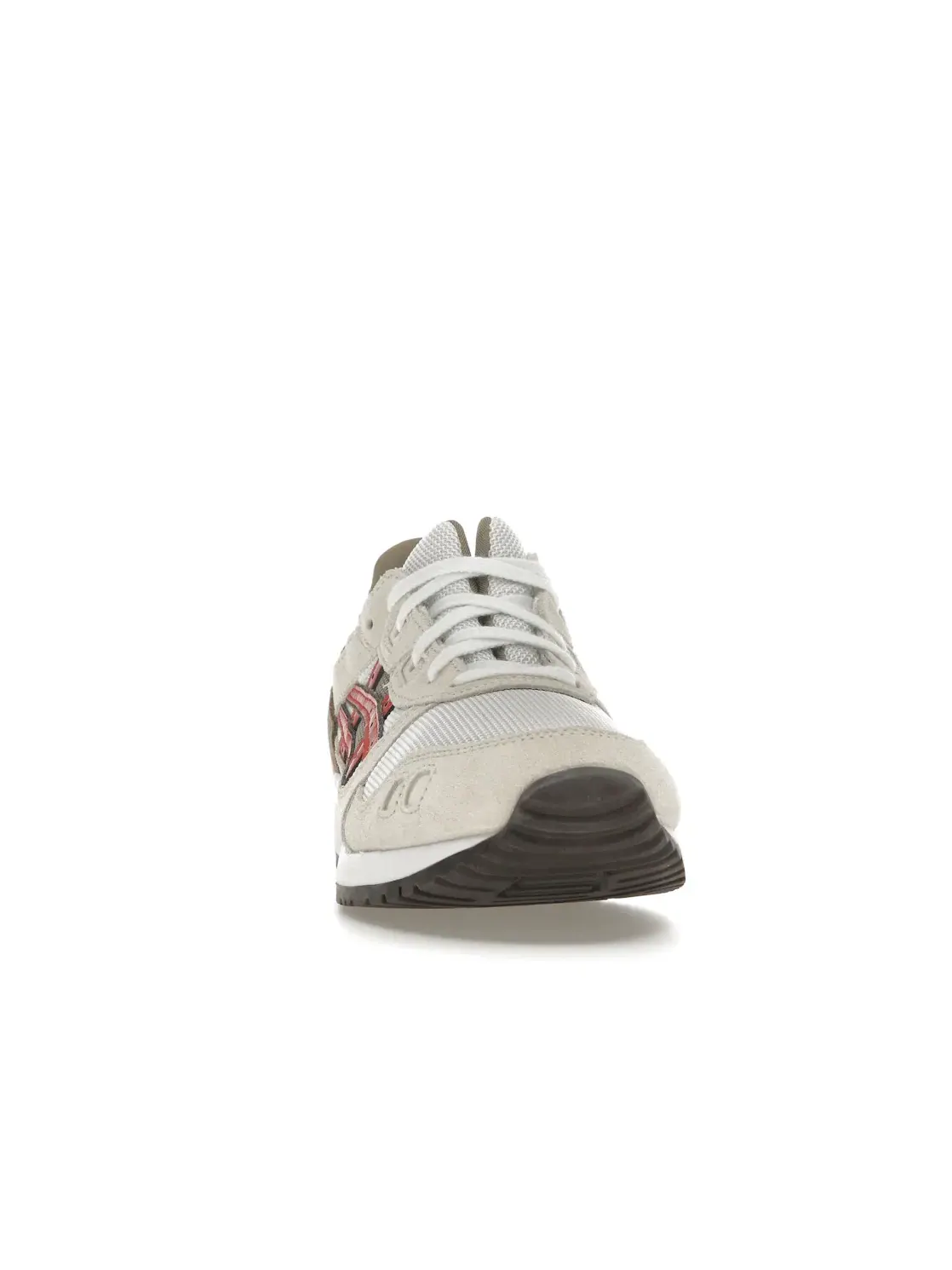 Кроссовки для повседневной носки ASICS Gel-Lyte III OG — изображение 2 из 4, серый/красный