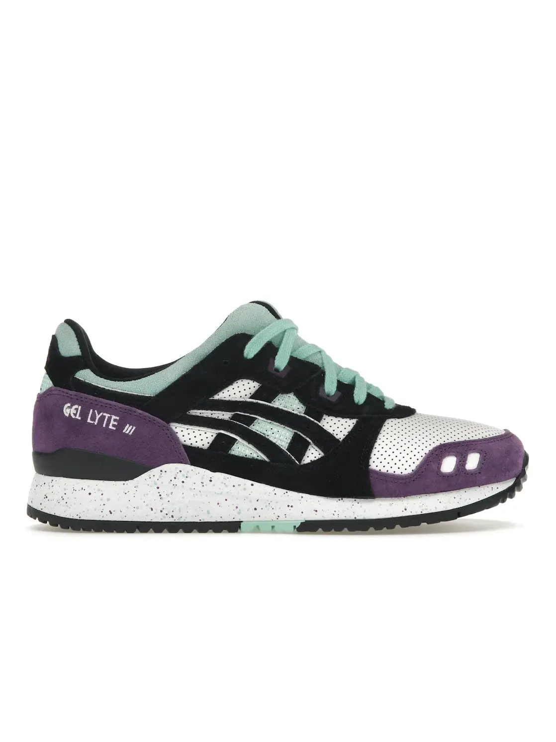 Мужские кроссовки Lifestyle с ретро-дизайном ASICS Gel-Lyte III OG — изображение 1 из 4, белый/черный