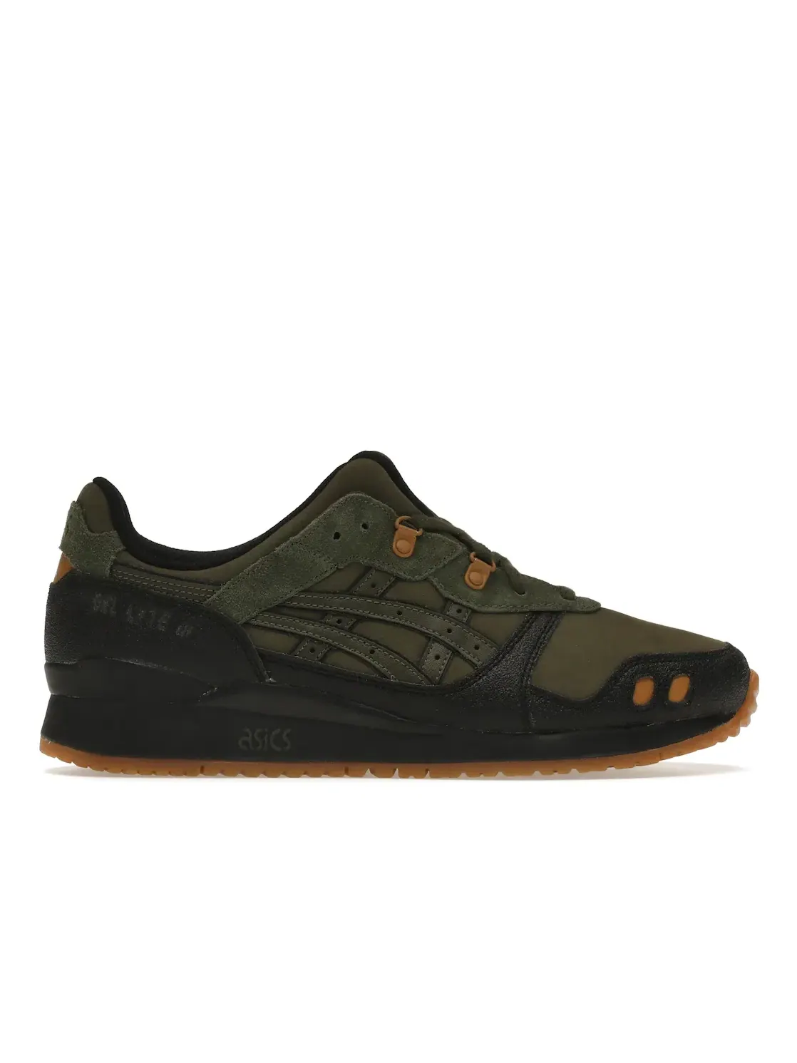 Мужские кроссовки Lifestyle ASICS Gel-Lyte III — изображение 1 из 4, оливковый/черный