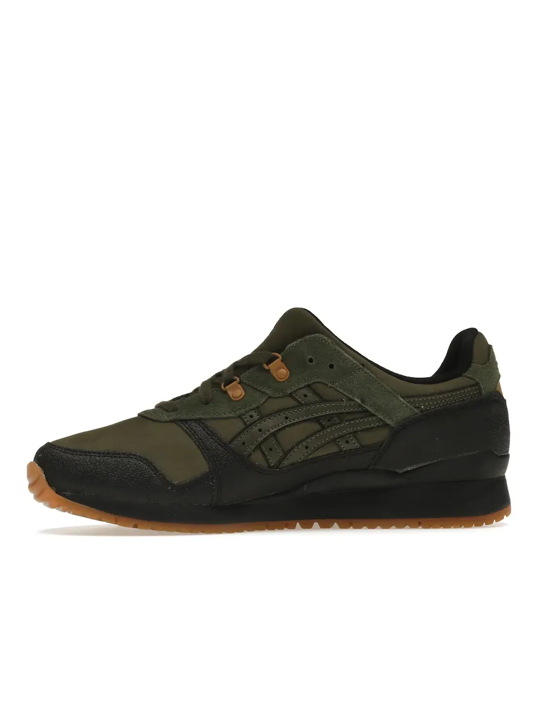 Мужские кроссовки Lifestyle ASICS Gel-Lyte III — изображение 3 из 4, оливковый/черный