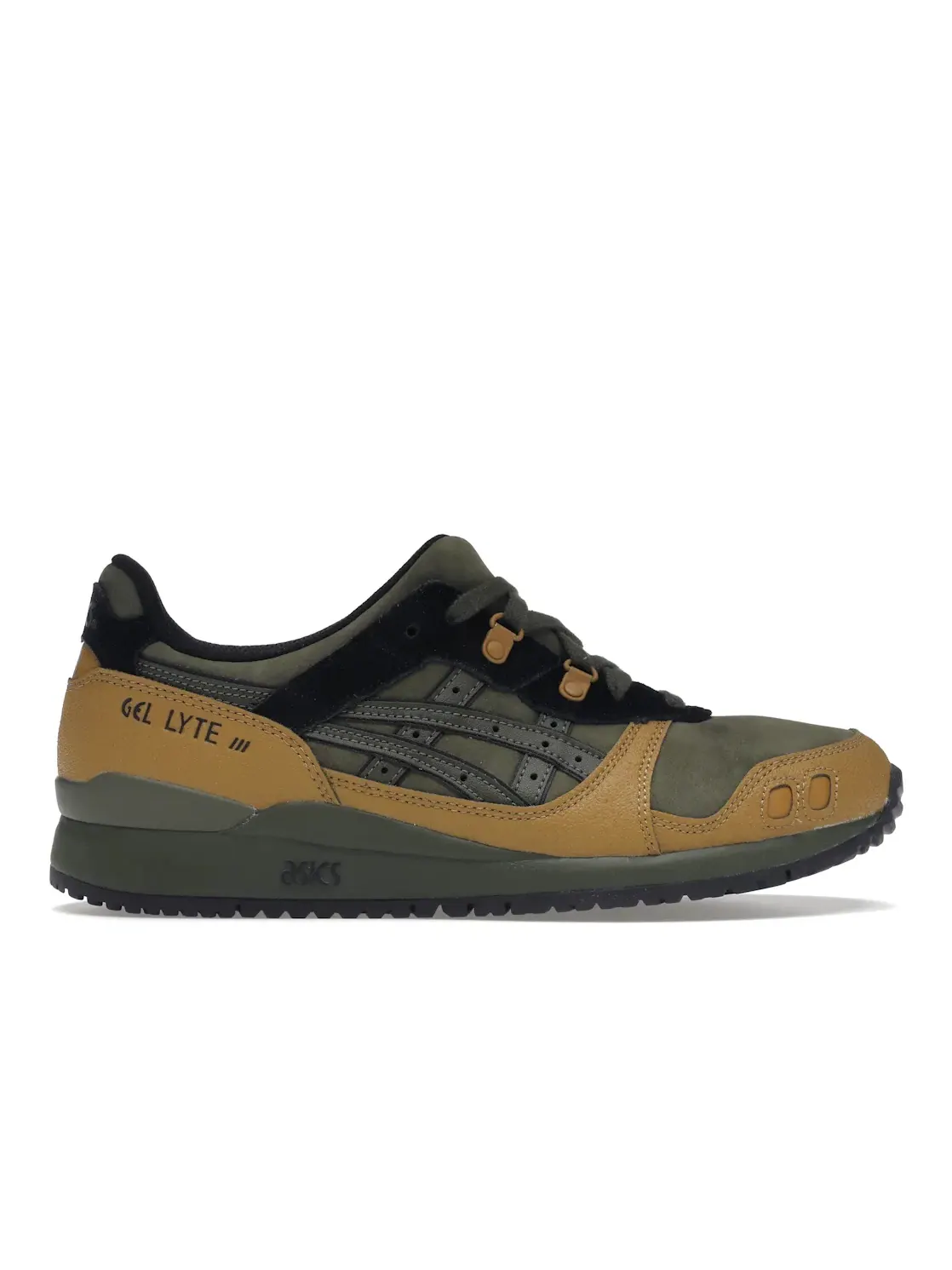 Мужские кроссовки Lifestyle ASICS Gel-Lyte III — изображение 1 из 4, оливковый/бежевый