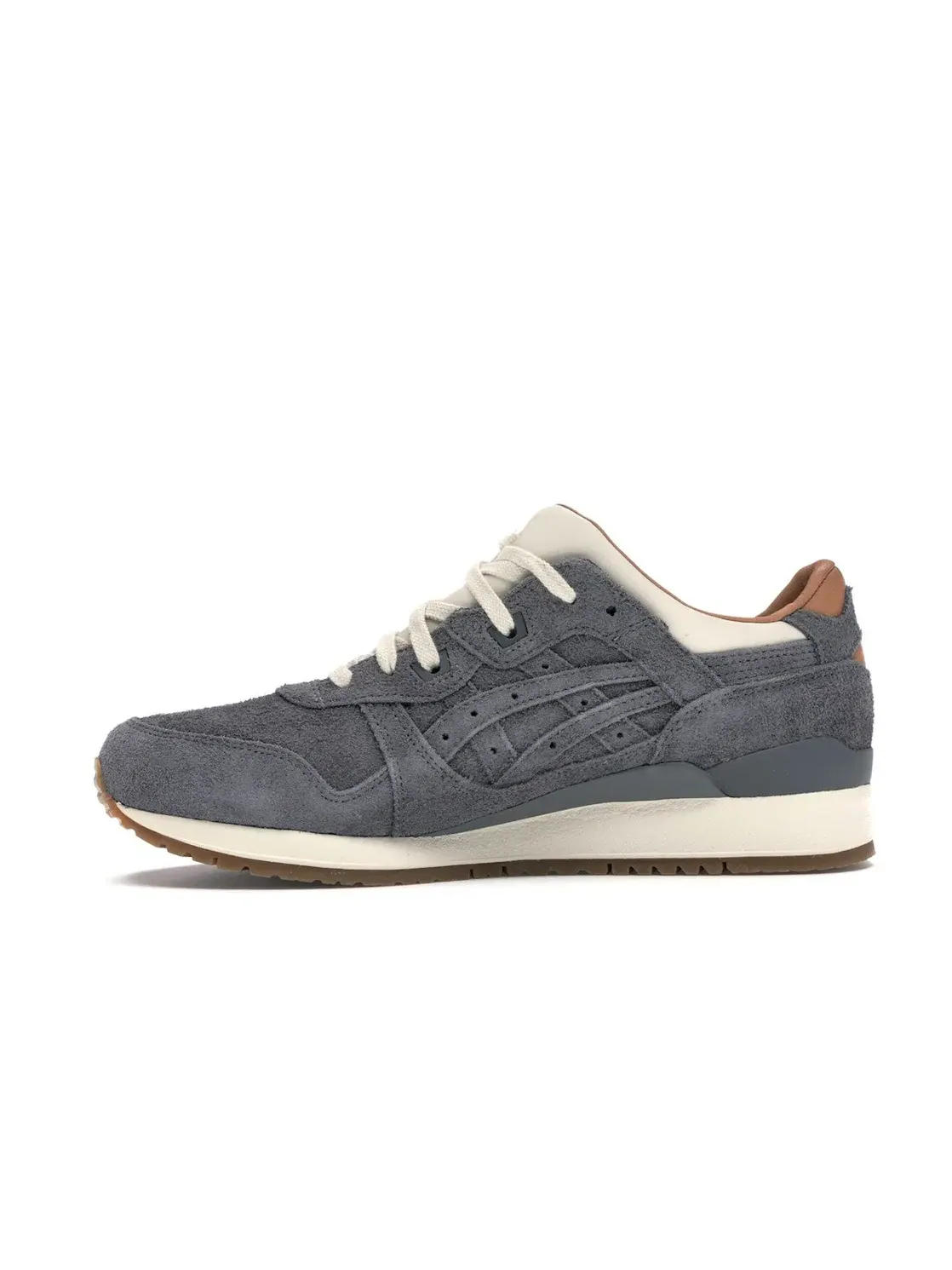 Мужские кроссовки из замши с принтом ASICS Gel-Lyte III — изображение 3 из 4, серый/белый