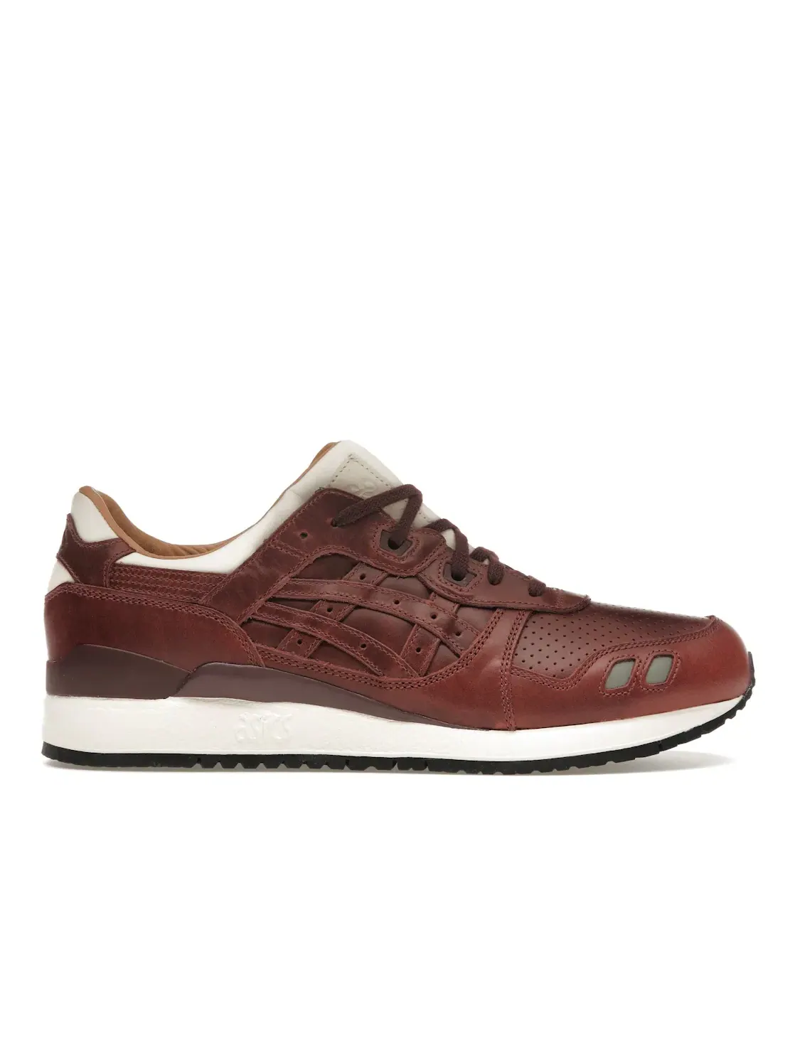 Мужские кроссовки с премиальной кожей ASICS Gel-Lyte III — изображение 1 из 4, белый