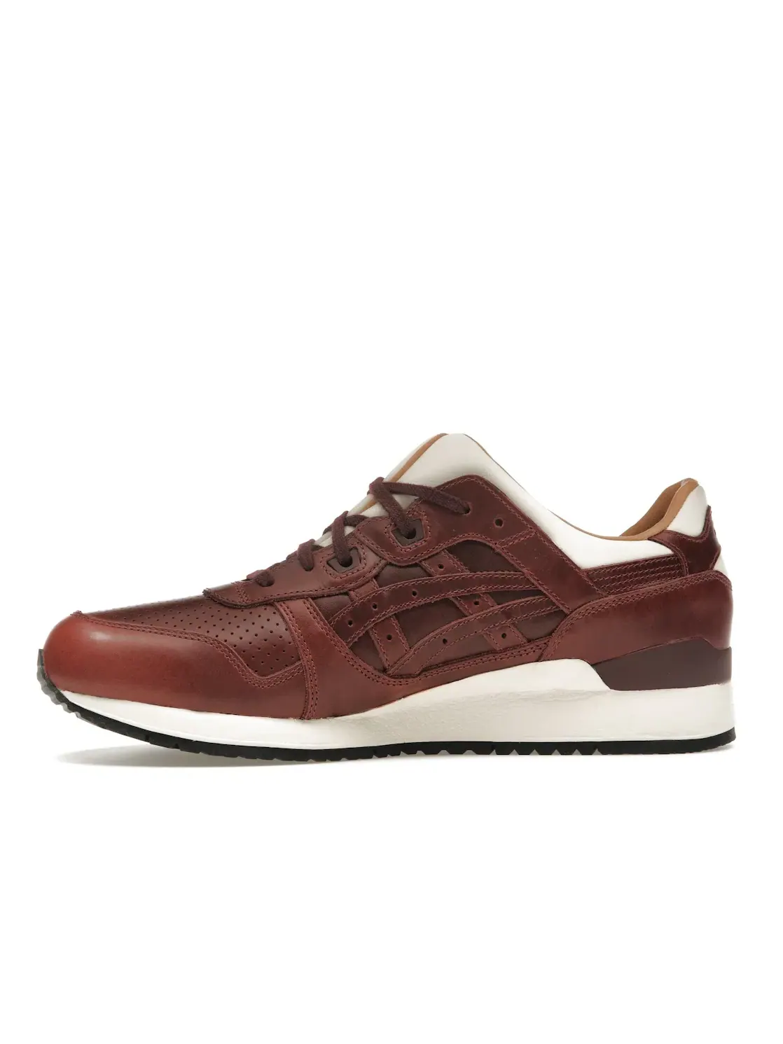 Мужские кроссовки с премиальной кожей ASICS Gel-Lyte III — изображение 3 из 4, белый