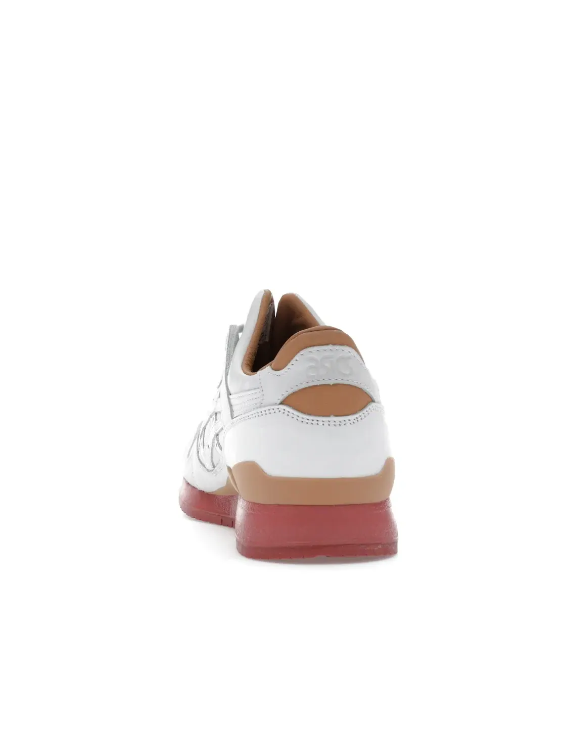 Мужские кроссовки с замшевым верхом ASICS Gel-Lyte III Packer Shoes x J. Crew White Buck — изображение 4 из 4, белый/белый