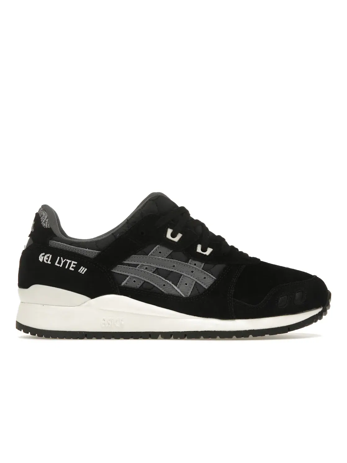 Мужские кроссовки с принтом ASICS Gel-Lyte III ASICS — изображение 1 из 4, черный/кремовый