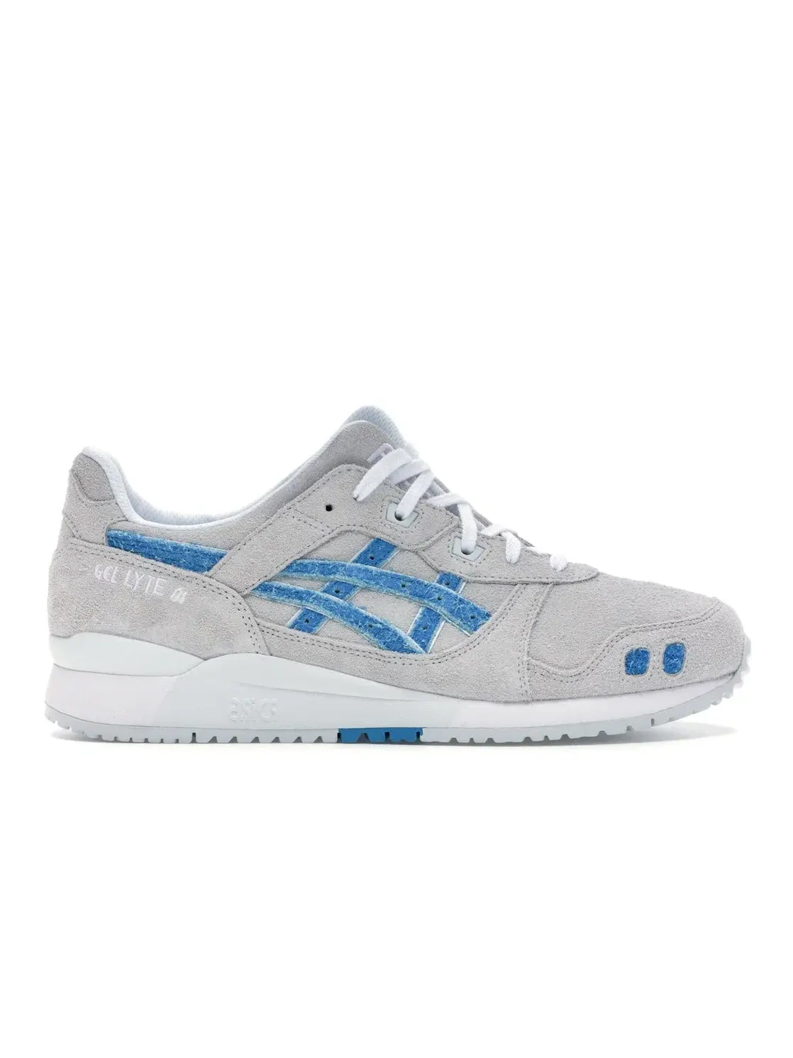 Мужские кроссовки с коллаборацией Ronnie Fieg ASICS Gel-Lyte III — изображение 1 из 4, серый синий