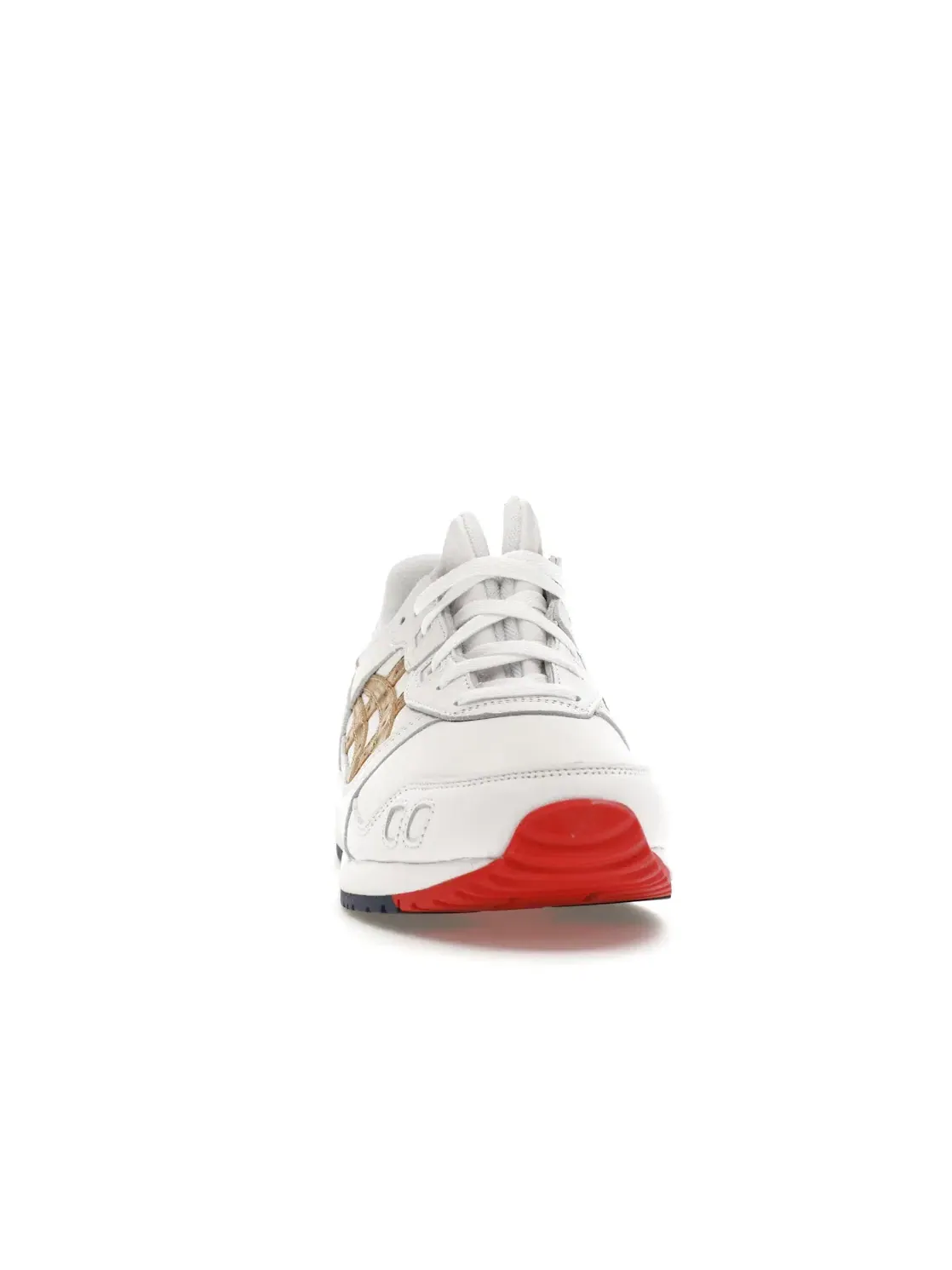 Мужские кроссовки с принтом ASICS Gel-Lyte III Ronnie Fieg Tokyo Trio Super Gold ASICS — изображение 2 из 4, белый/золотистый