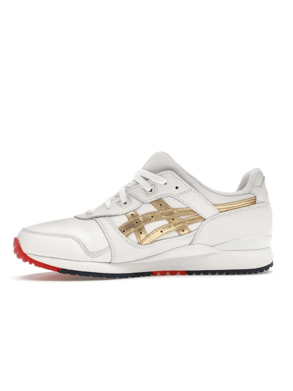 Мужские кроссовки с принтом ASICS Gel-Lyte III Ronnie Fieg Tokyo Trio Super Gold ASICS — изображение 3 из 4, белый/золотистый