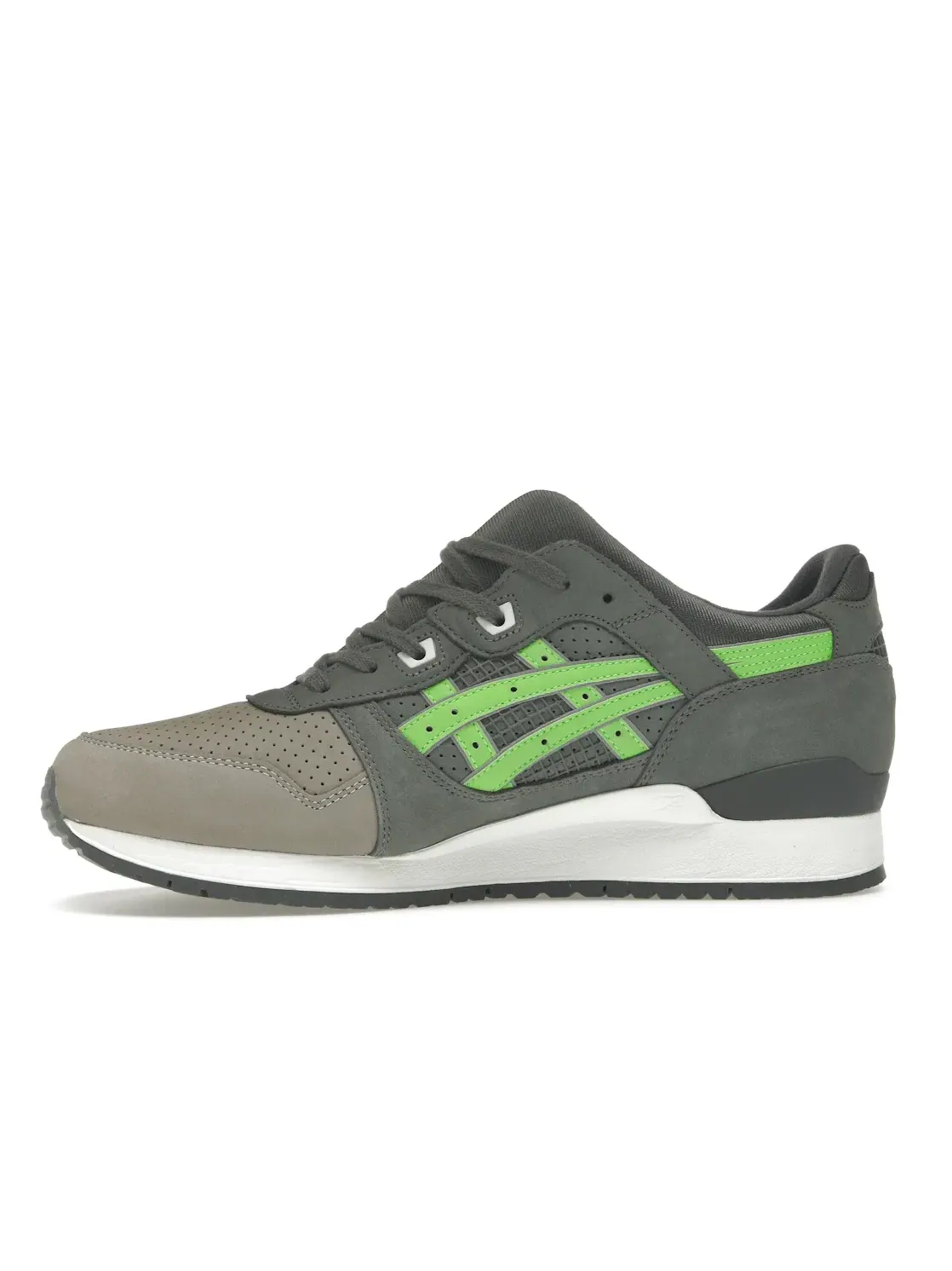 Мужские кроссовки Lifestyle ASICS Gel-Lyte III — изображение 3 из 4, серый/зеленый