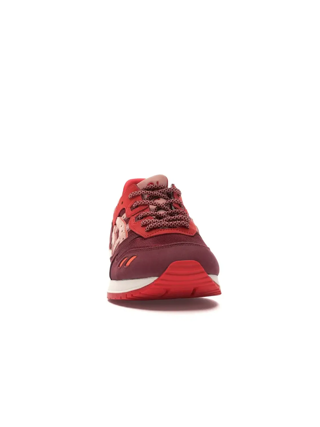 Мужские кроссовки с гелевой технологией ASICS Gel-Lyte III — изображение 2 из 4, бордовый/розовый