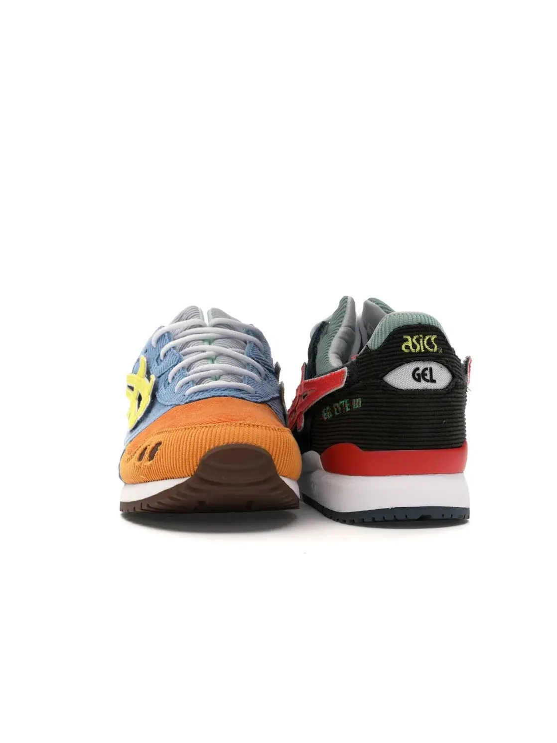 Мужские кроссовки с вельветовым верхом ASICS Gel-Lyte III — изображение 2 из 4, мульти
